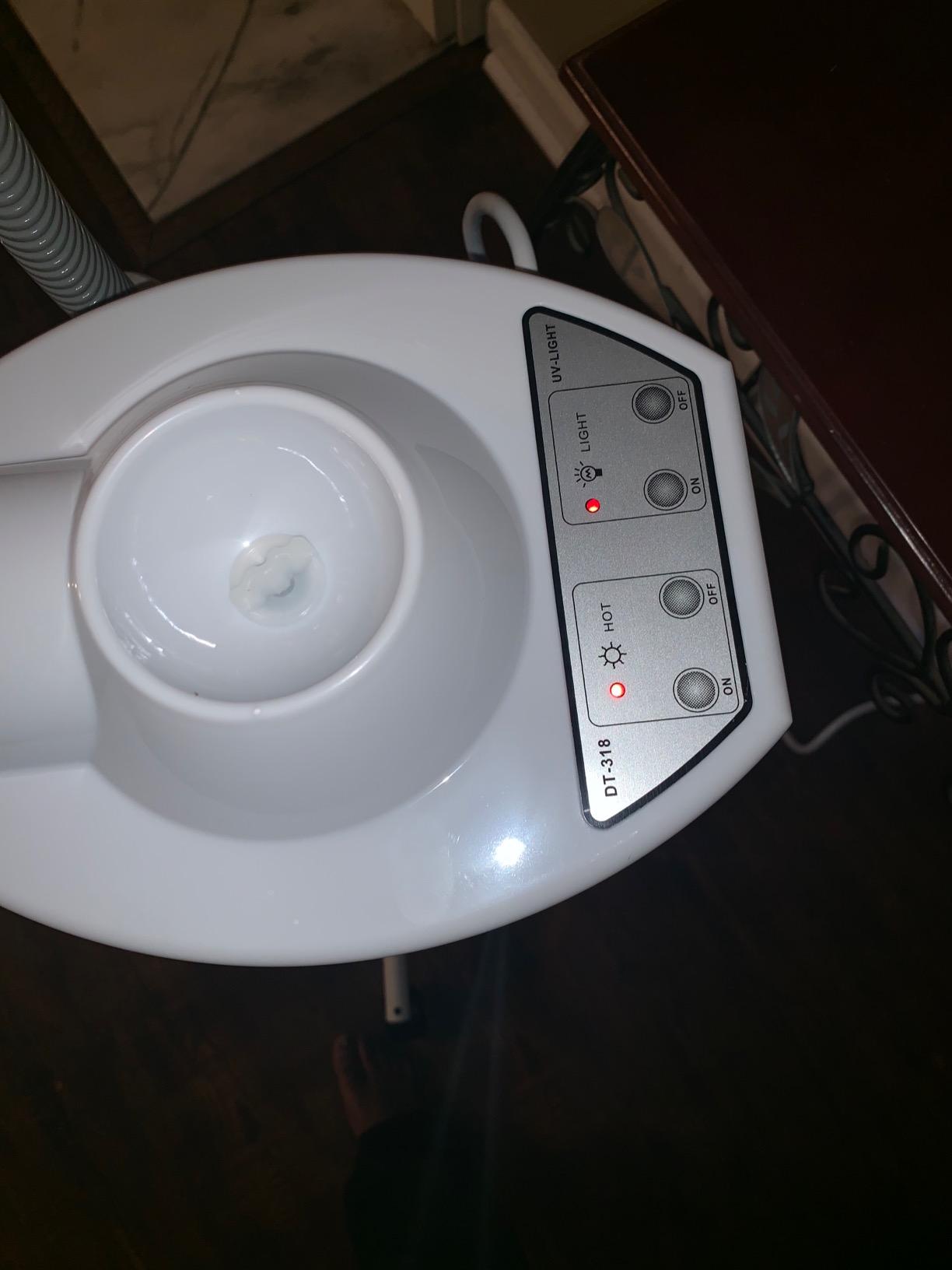 Nova Microdermabrasion Professional 2 in 1 Facial Steamer for Face Deep Cleaning Ozone Face Steamer with 5X Magnifying Lamp Hot Mist Function for Salon Spa Home Beauty Equipment customer photo 1
