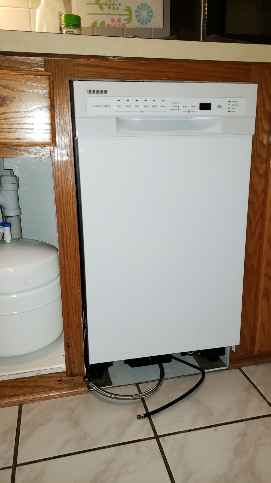 EdgeStar BIDW1802SS 18 Inch Wide 8 Place Setting Built-In Dishwasher customer photo 1
