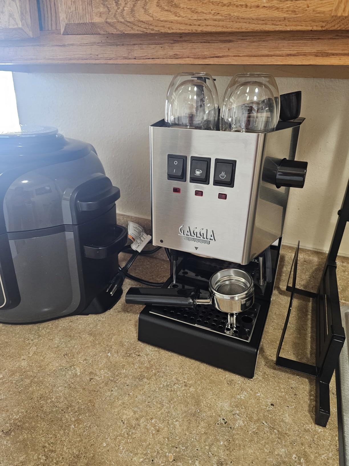 Gaggia RI9380/46 E24 Espresso Machine, Brushed Stainless Steel customer photo 2