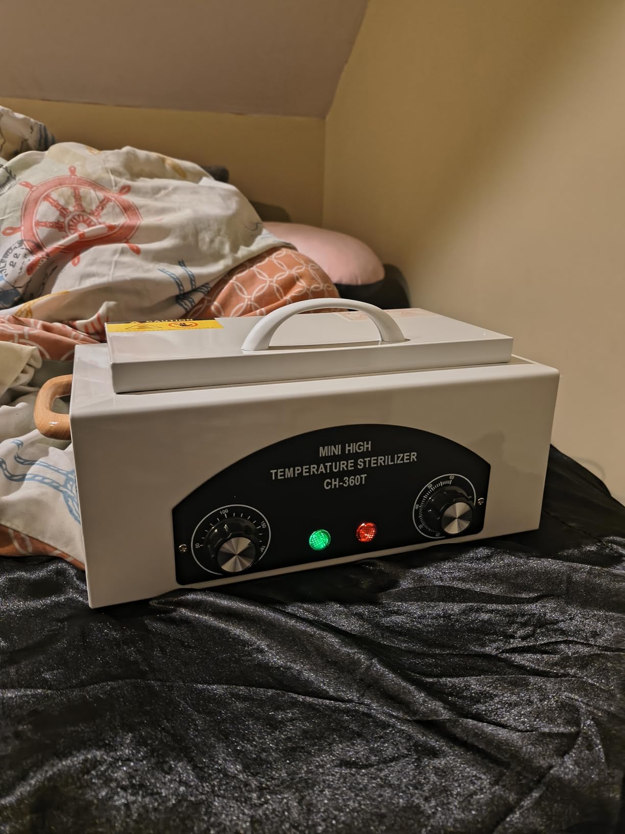 High Temperature Sterilizer Dry Heat Nail Tool Dental Tool Sterilizer 1.5L | Soiiw Autoclave Machine esterilizador de manicura Salon Equipment for Metal Tools with Handle 110V 300W customer photo 1