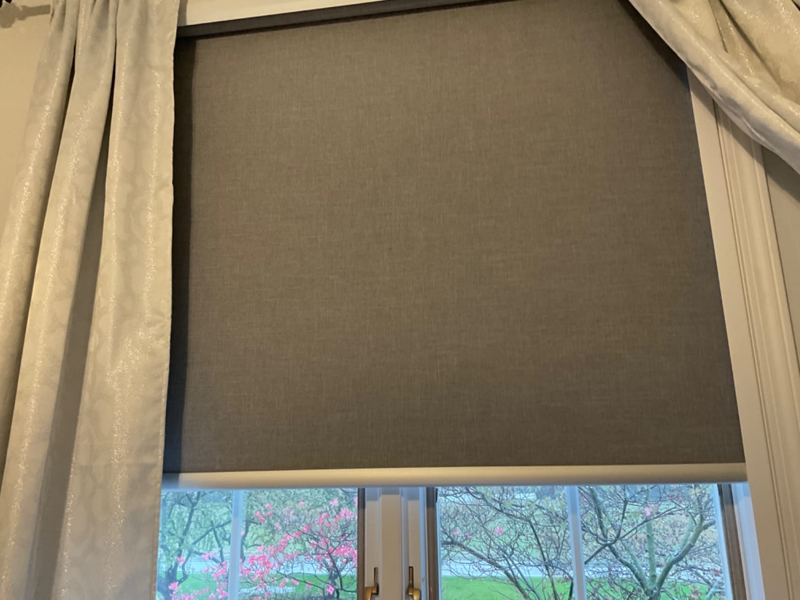 Yoolax Motorized Blinds with Remote, Blackout Automatic Blinds, Custom Size | Motorized Shades for Indoor Windows, Works with Alexa Google Home Apple Home, Voice Control, Bedroom Living Room Home Office customer photo 2