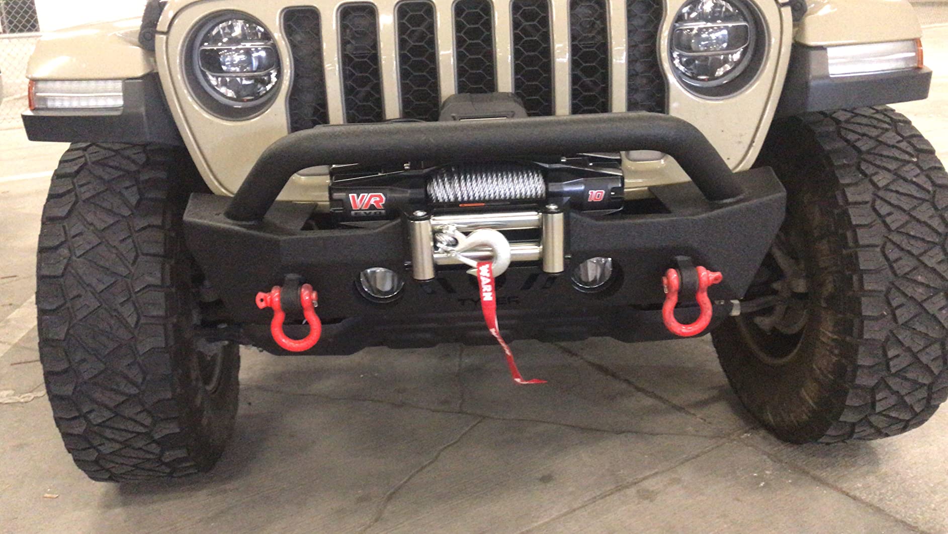 WARN VR EVO 10 Standard Duty 12V DC Electric Winch for 1/2-Ton Pickups | 10,000 lb Line Pull, 90 ft Steel Cable with Roller Fairlead, Relocatable Control Pack, Jeeps and larger SUVs customer photo 2