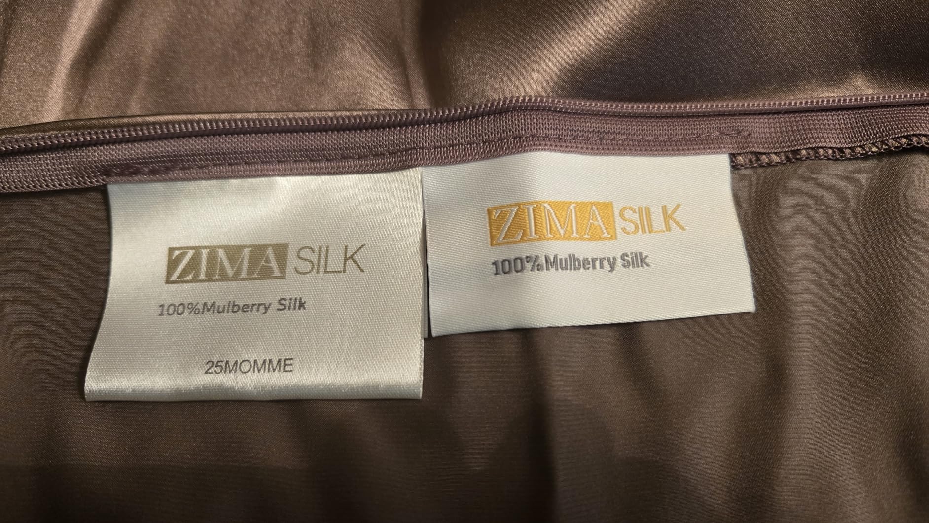 ZIMASILK 25 Momme 100% Pure Mulberry Silk Pillowcase for Hair and Skin Care, Highest Grade 6A Pillow Cases for Women, Long-Lasting Durablity, Gift for Women Men, 1Pc (Standard 20x26, Iron Gray) customer photo 1