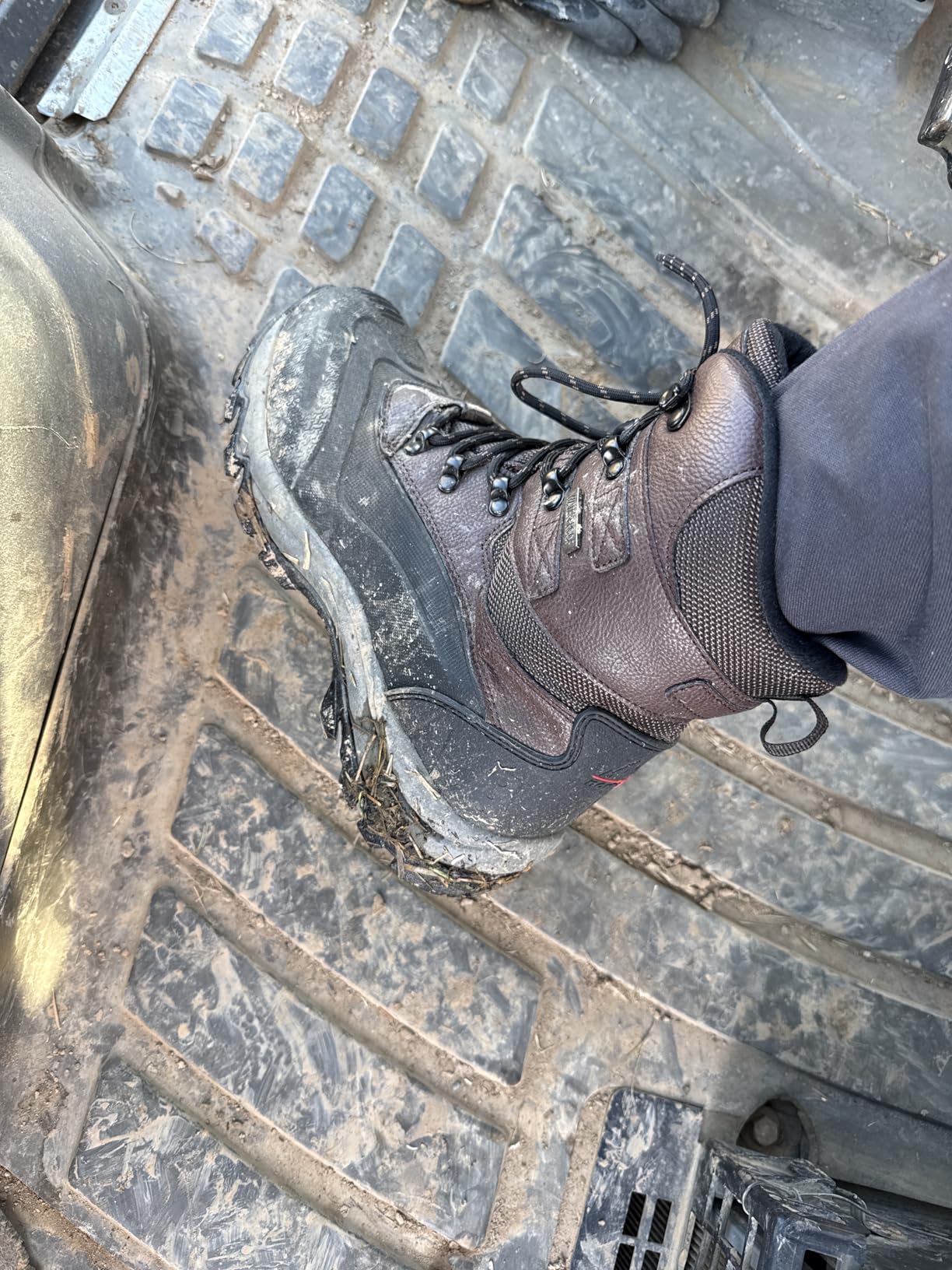 NORTIV 8 Men's Insulated Waterproof Winter Snow Boots | Sealed Build Keeps Feet Dry; Rubber Outsole Boosts Grip; Stable Fit Adds Support; Ideal for Hiking, Daily Wear customer photo 1