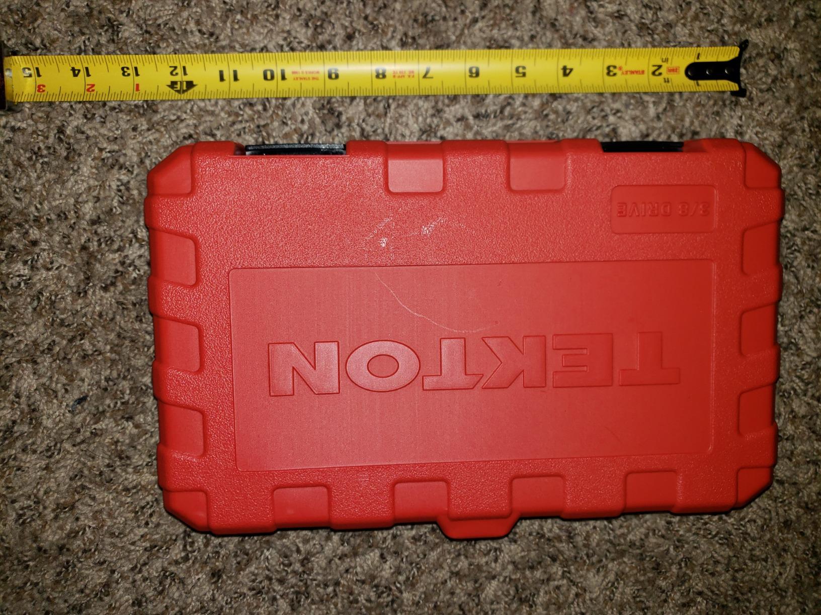TEKTON 3/8 Inch Drive 6-Point Socket and Ratchet Set, 73-Piece (1/4-1 in., 6-24 mm) | SKT15311 customer photo 2