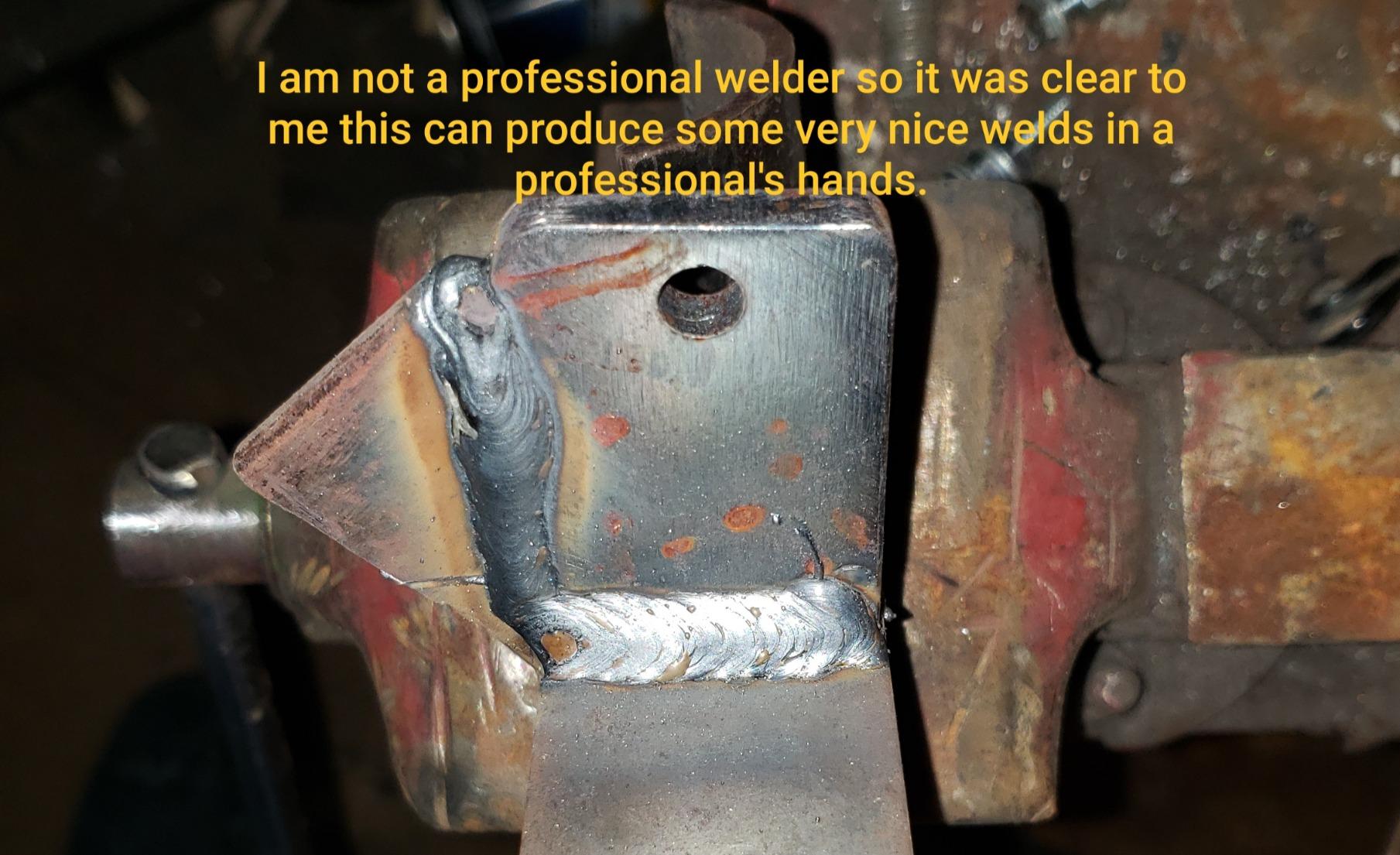 YESWELDER 205A MIG Welder, 110V/220V 5-In-1 MIG/Flux Core MIG/Spool Gun MIG/Lift TIG/Stick | clear digital display, efficient setup, synergic control, beginner friendly, auto repair, DIY jobs, metalworking customer photo 2