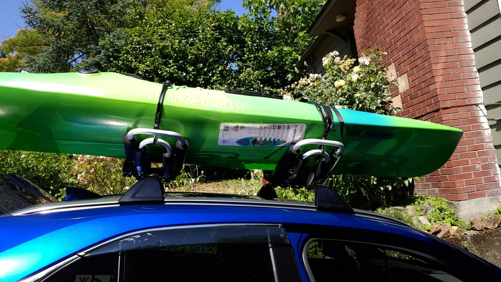 Aluminum Kayak Roof Rack Folding J-Style Universal 3-in-1 | Multifunction for Canoe, SUP, Kayaks, Surfboard, Rooftop Mount, For SUV, Car and Truck Crossbars customer photo 2