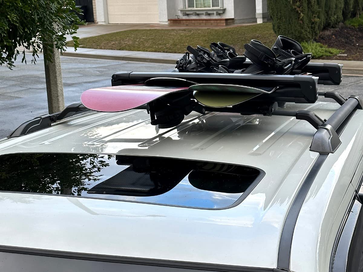 Thule SnowPack Extender Ski/Snowboard Rack (6pr/4 Boards), Black customer photo 1