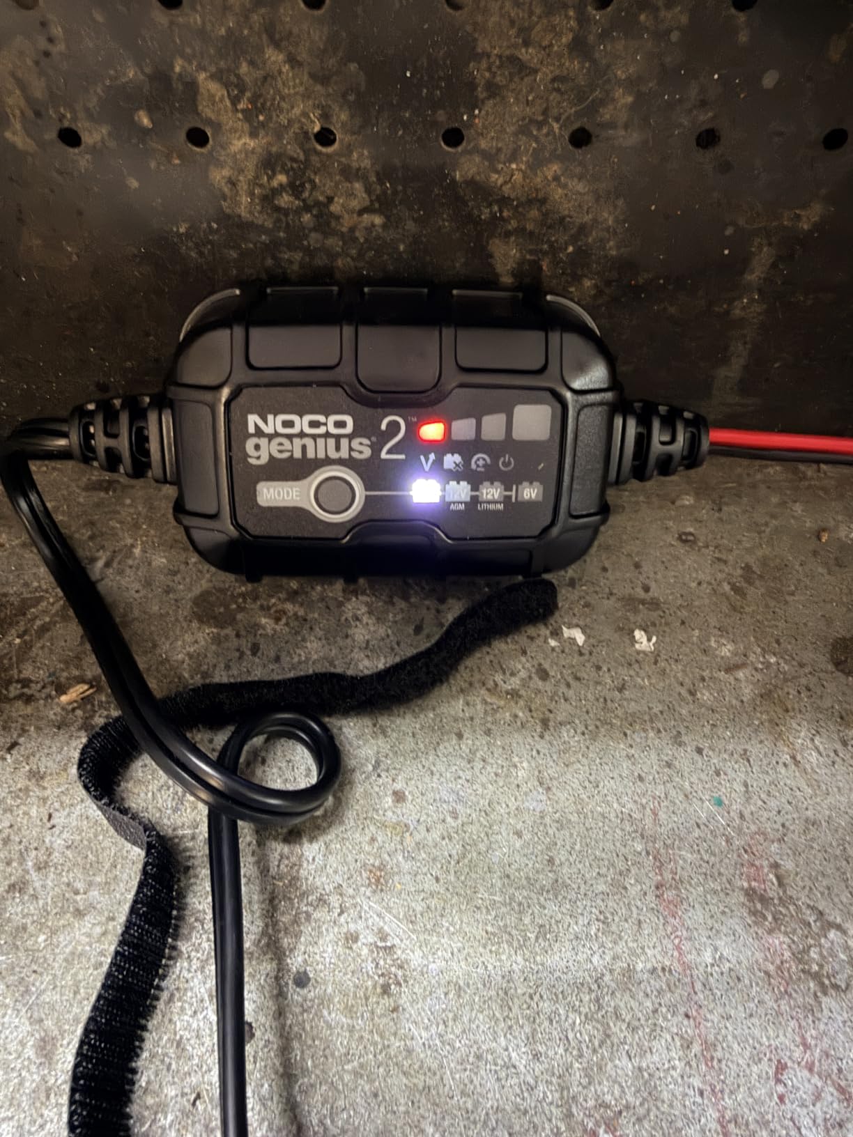 NOCO GENIUS2: 2A 6V/12V Smart Battery Charger - Automatic Maintainer, Trickle Charger & Desulfator with Overcharge Protection & Temperature Compensation - for Lead-Acid & Lithium Batteries customer photo 2