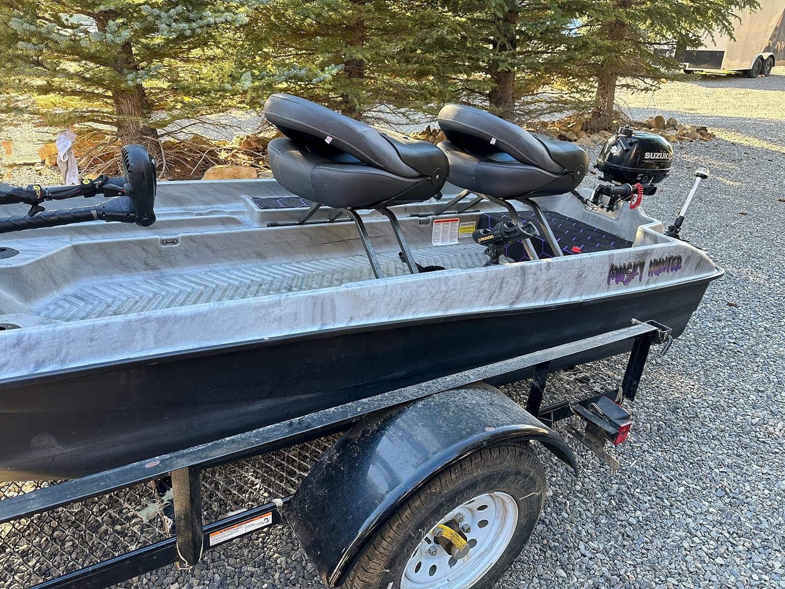 TEMPRESS ProBax Orthopedic Limited Edition Boat Seat (Charcoal/Gray/Red) customer photo 2