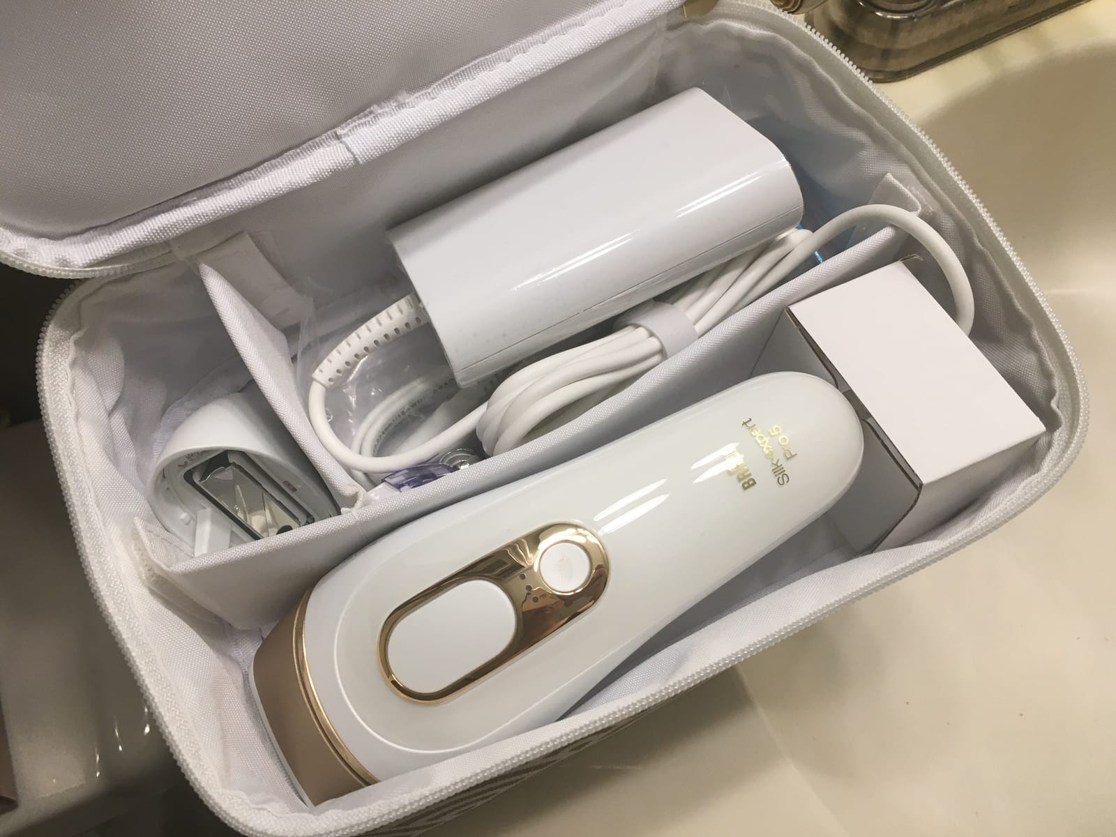 Braun IPL, Silk Expert Pro 5, IPL Hair Removal for Women and Men, Permanent Laser Hair Reduction At-Home, 2 Heads, Pouch, IPL5137 customer photo 1