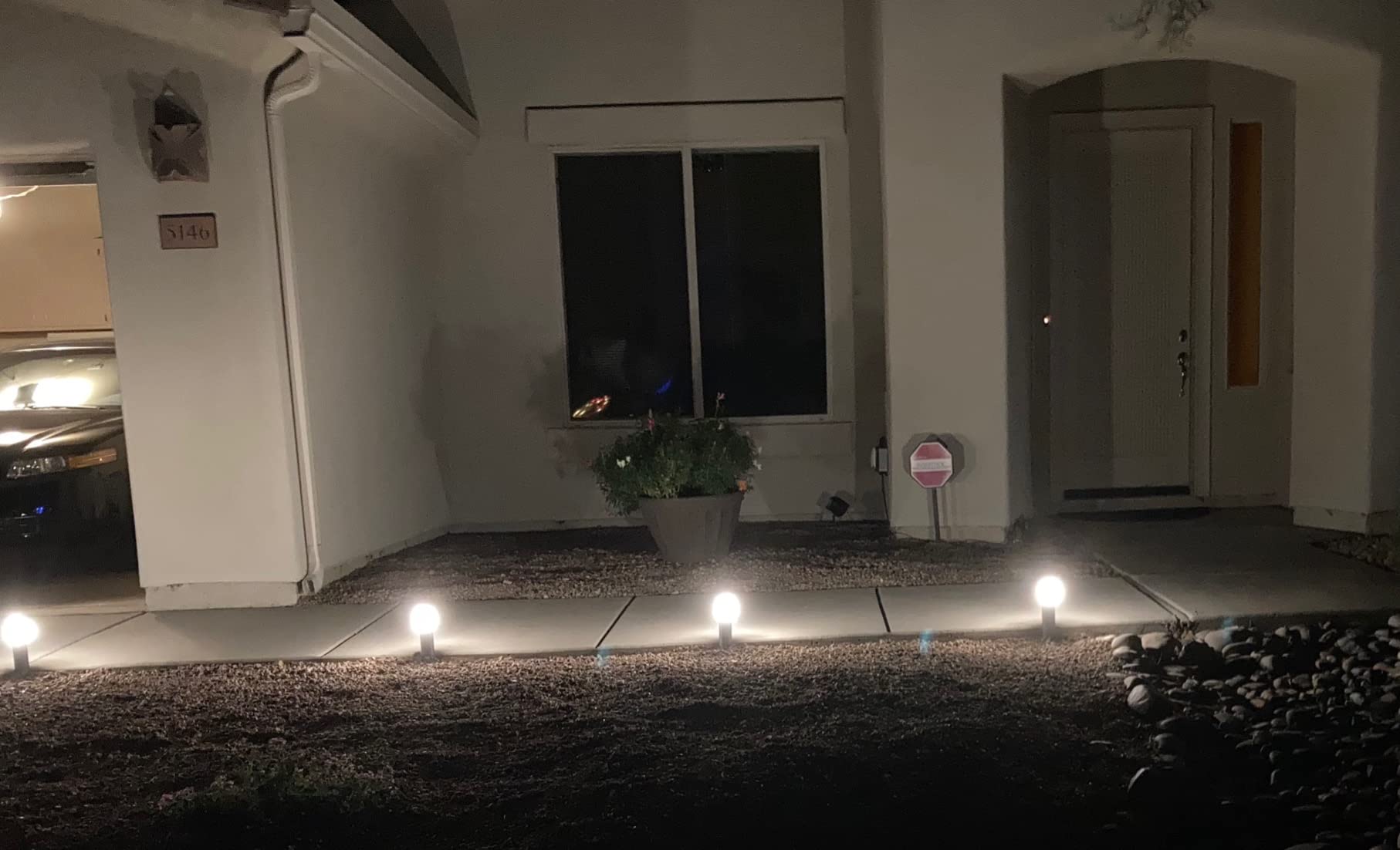 LEONLITE 4-Pack Low Voltage Landscape Pathway Lights, 3W, CRI90, 3000K | 12-24V AC/DC, Aluminum, ETL, Warm White, Low Voltage LED Bollard Path Lights, for Walkway Yard Garden customer photo 2