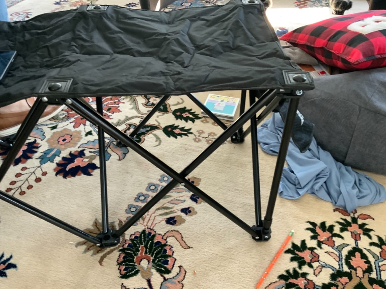 Franklin Sports Sideline Team Bench 6 Person Collapsible Sport Bench No Assembly Instant Seating All Sport Soccer Lacrosse Football Heavy Duty customer photo 1