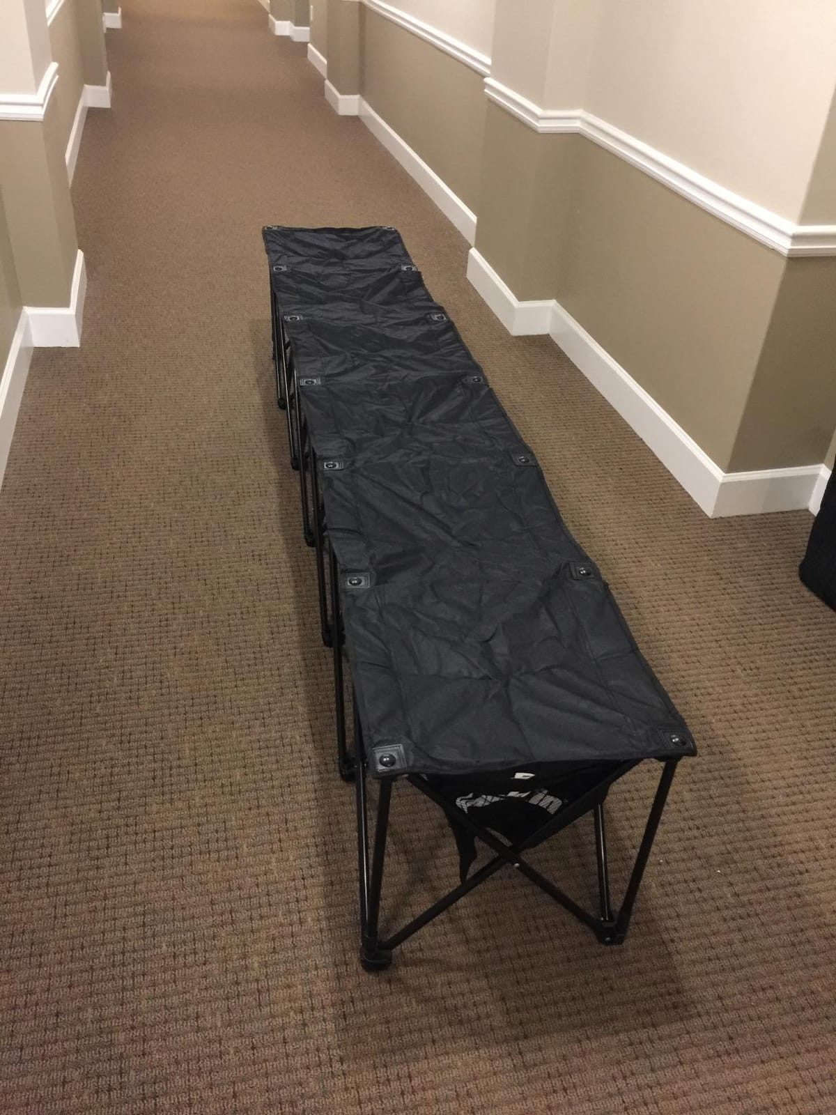 Franklin Sports Sideline Team Bench 6 Person Collapsible Sport Bench No Assembly Instant Seating All Sport Soccer Lacrosse Football Heavy Duty customer photo 2