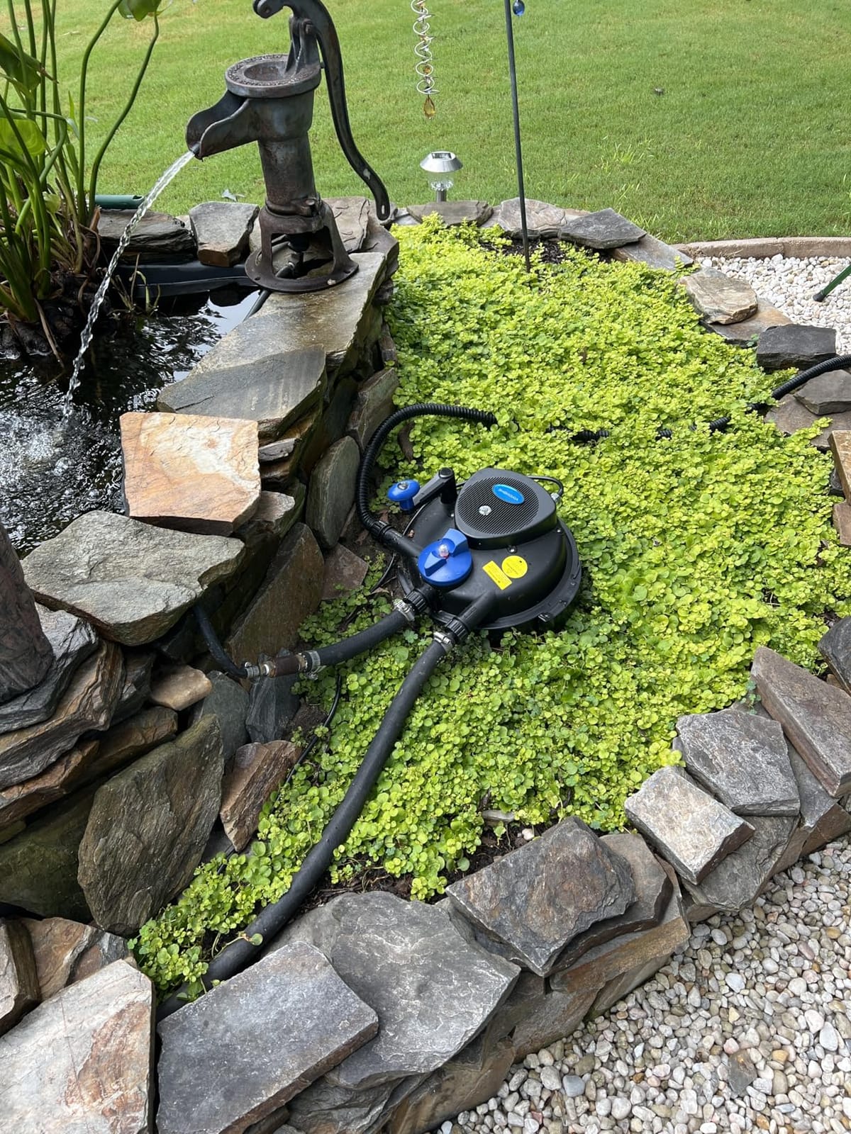 VIVOHOME 1580GPH Bio Pressure Pond Filter with 13W Light for Various Ponds, Multi-Size Adapter, 16.4ft Power Cord, Koi Ponds up to 800Gallons, Ornamental Ponds up to 1600Gallons customer photo 1