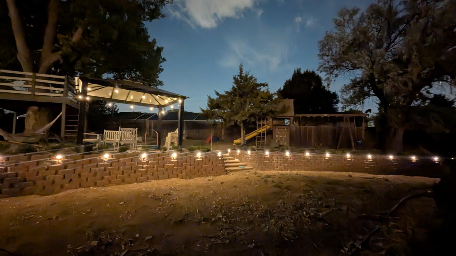 SOLPEX Solar Deck Lights Outdoor 16 Pack, Solar Step Lights Waterproof Led Solar lights for Outdoor Stairs, Step , Fence, Yard, Patio, and Pathway(Warm White) customer photo 1