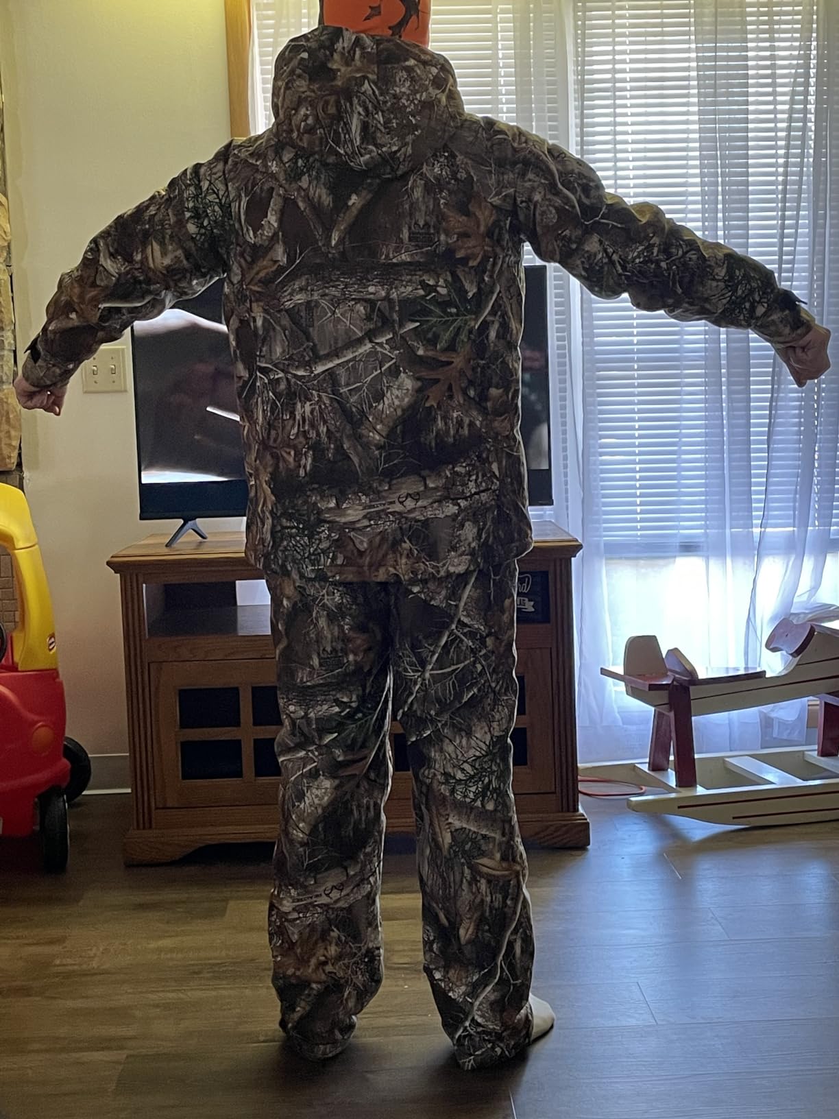 Men's Insulated Drencher Breathable Waterproof Camo Hunting Jacket customer photo 2