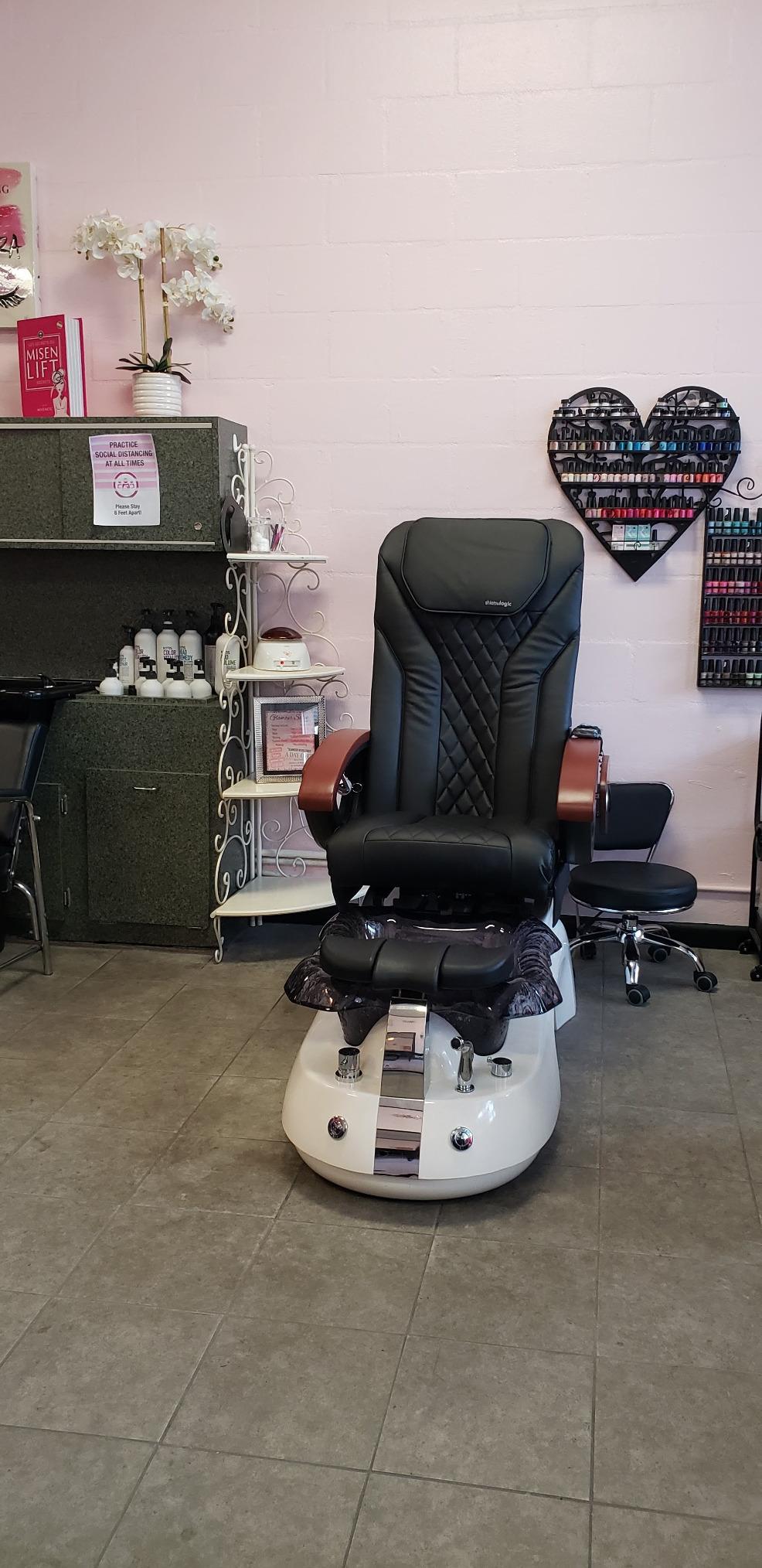 Siena 18 LX Shiatsulogic Pedicure Chair Black/Gold w/Discharge Pump Stylish Pedicure Tub with Pipe-Less Magnetic Jet Pedicure Spa, Black customer photo 2