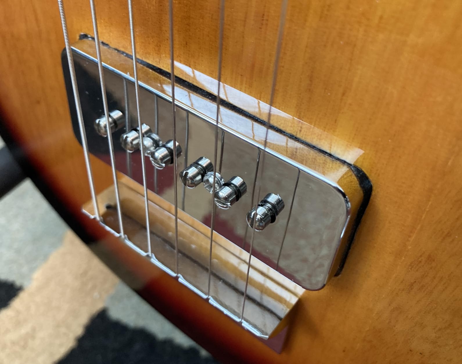 Lap Steel Guitar, Okoume Body (sunburst) customer photo 1