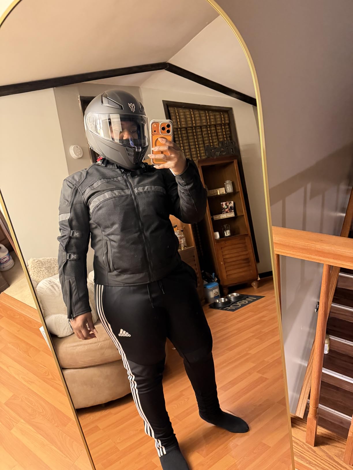Milwaukee Leather Women's Mpl2775 Black Armored Textile Motorcycle Jacket for Women - All Season Jacket w/Removable Liner customer photo 1