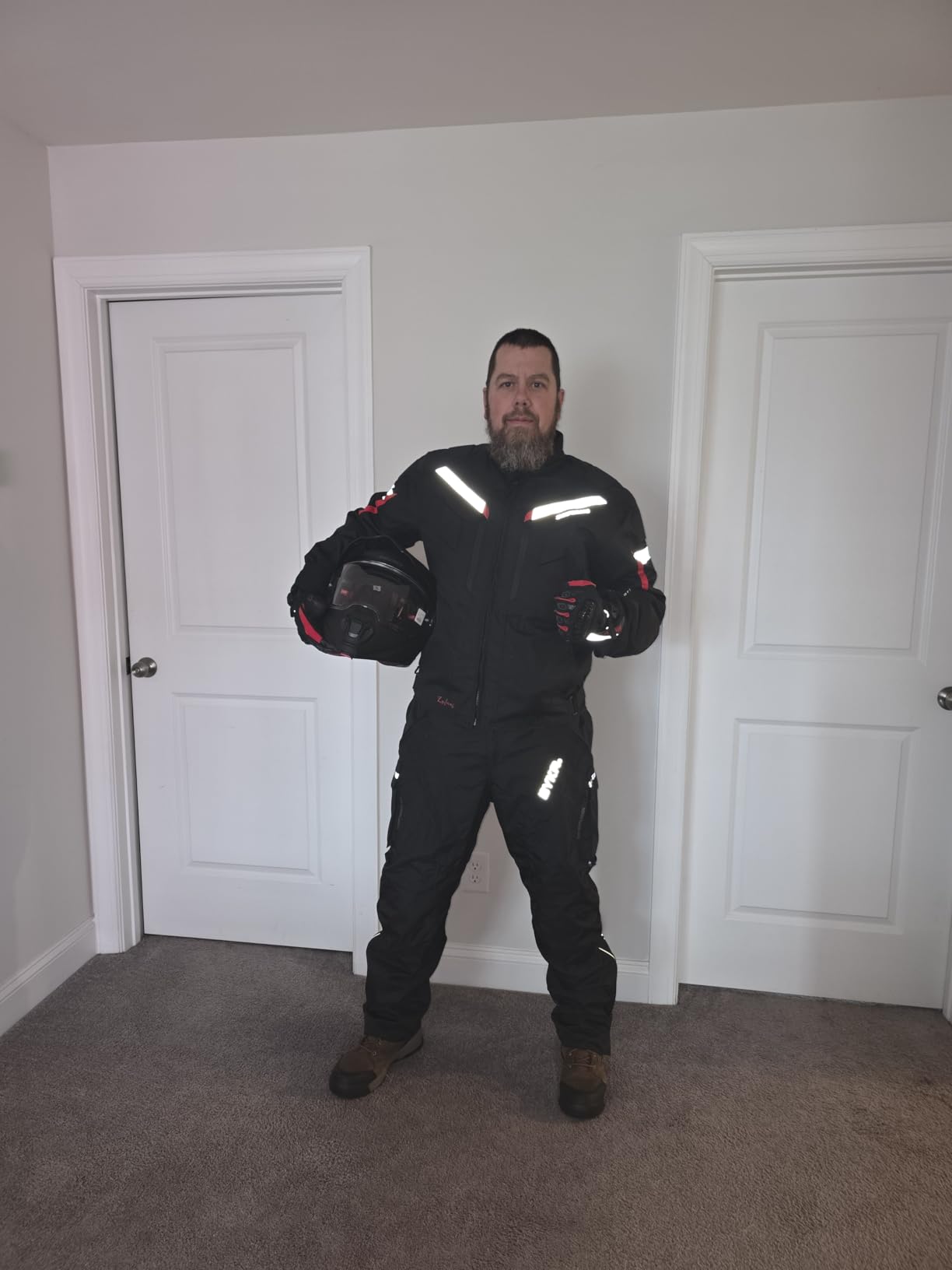 Motorcycle Jacket Motorbike Biker Waterproof Jackets Windproof Full Body Protective Gear Armoured Summer Winter for Men customer photo 2