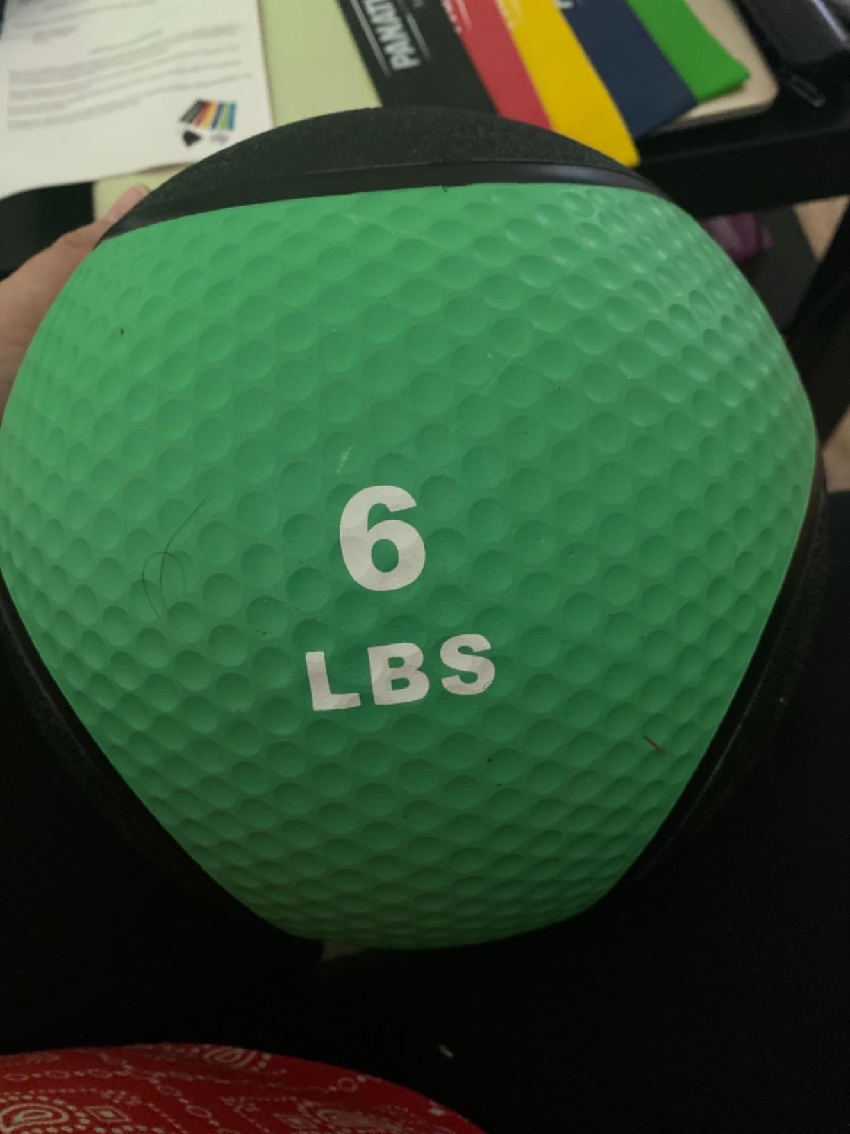 Fitvids Slam Medicine Wall Balls Workout Exercise Fitness Weighted Balls for Cross Training, Strength and Conditioning Exercises, Cardio and Core Workouts customer photo 1