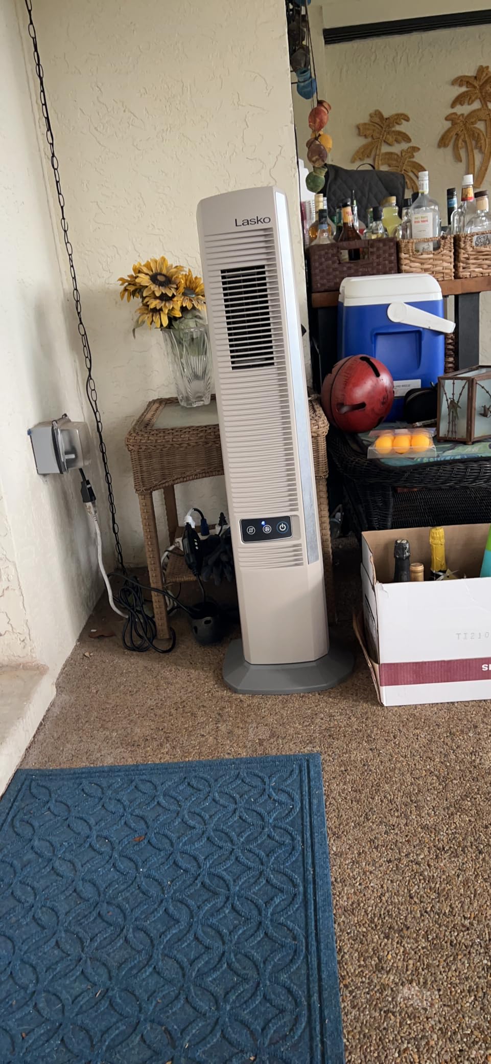 Lasko Outdoor Living Oscillating Tower Fan - 42