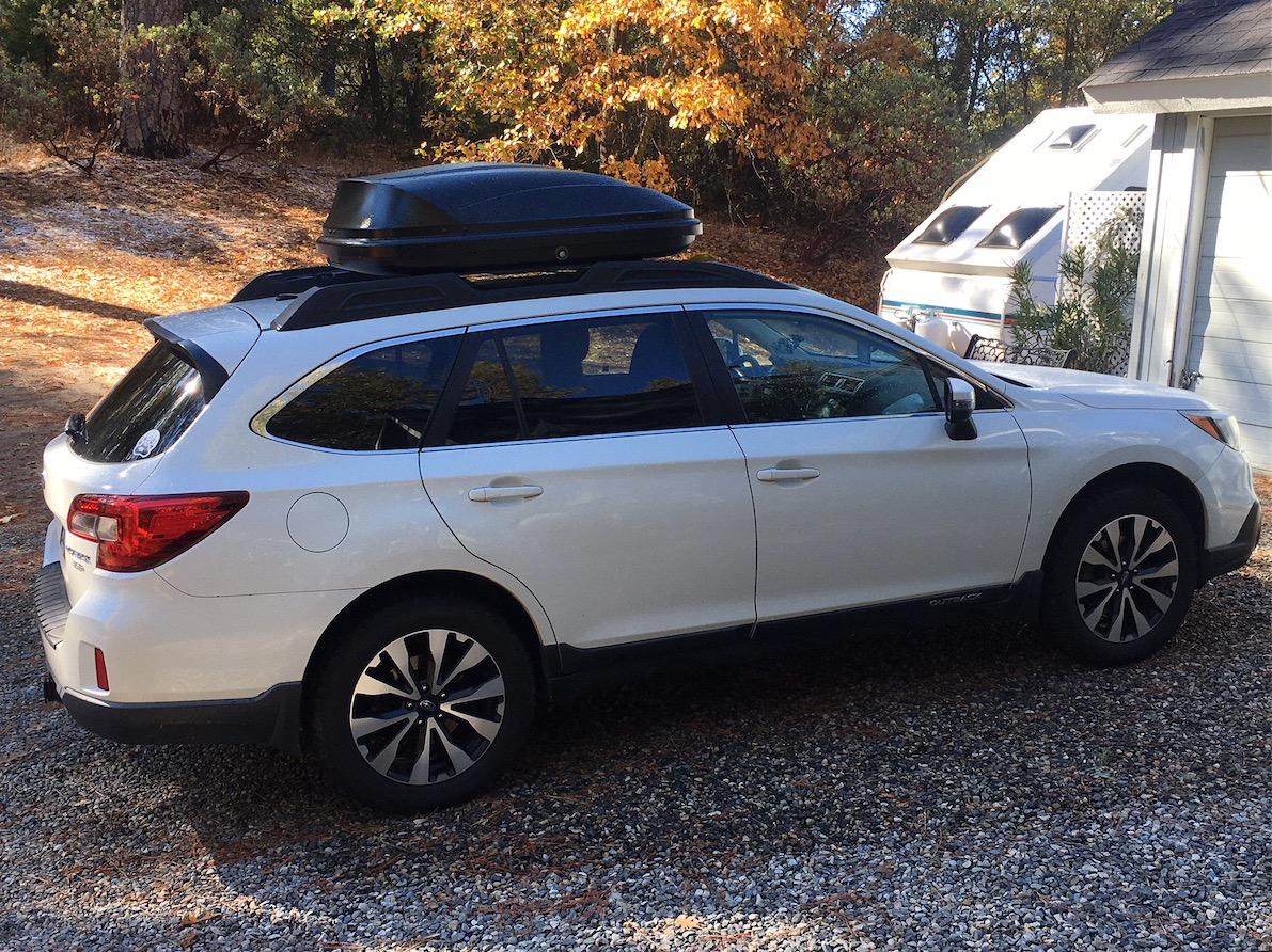 Auto Dynasty Heavy Duty Hard Shell Roof Top Mount Car Storage Travel Luggage Box Cargo Carrier with Security Keys, 53 (L) x 34 (W) x 15 (H) Inches, Capacity 110 Pounds 11 Cubic Feet Tool-Free Install customer photo 2