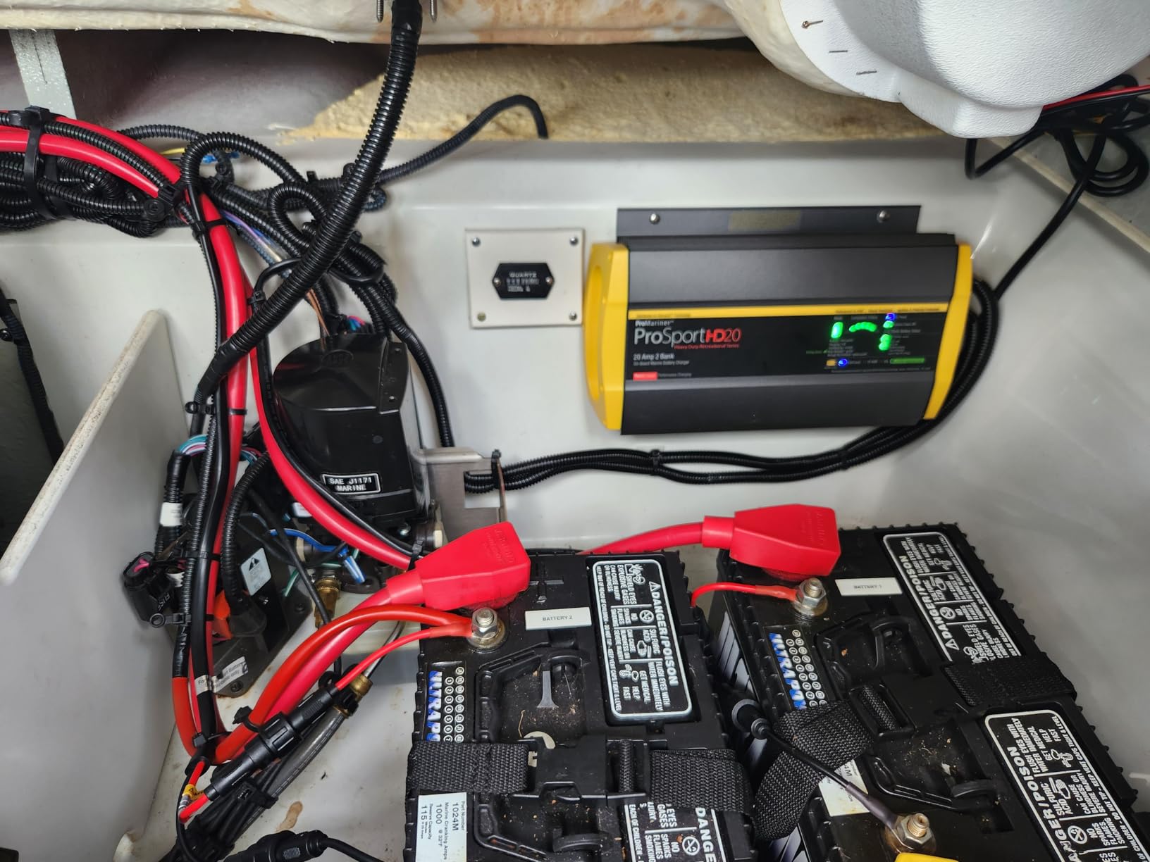 ProMariner 44020 ProSport HD Waterproof Marine Battery Charger, 20 Amp, 2 Bank customer photo 1