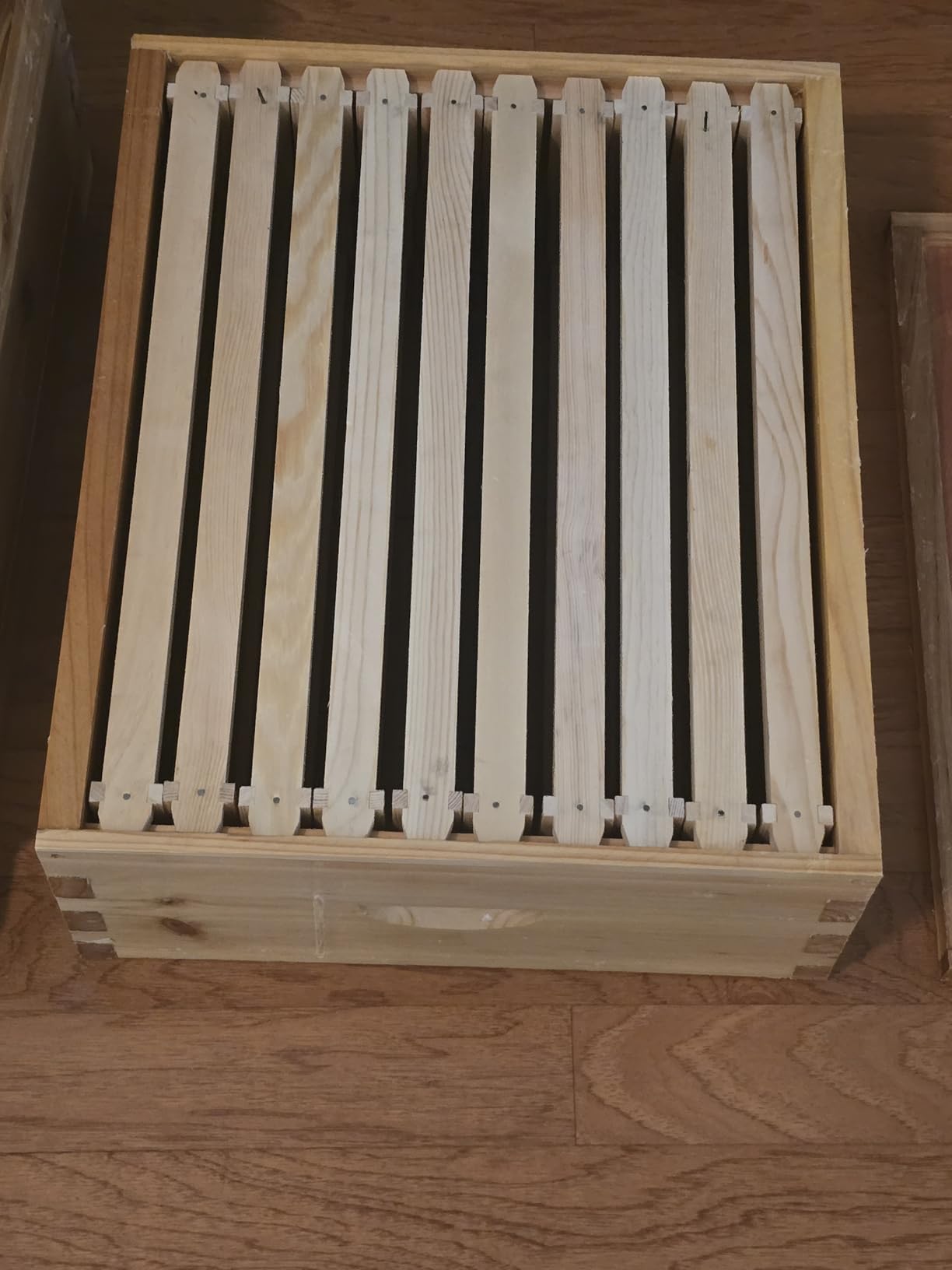 BeeCastle 10-Frames Complete Beehive Kit, 100% Beeswax Coated Bee Hive Includes Beehive Frames and Beeswax Coated Foundation Sheet (2 Layer) customer photo 1