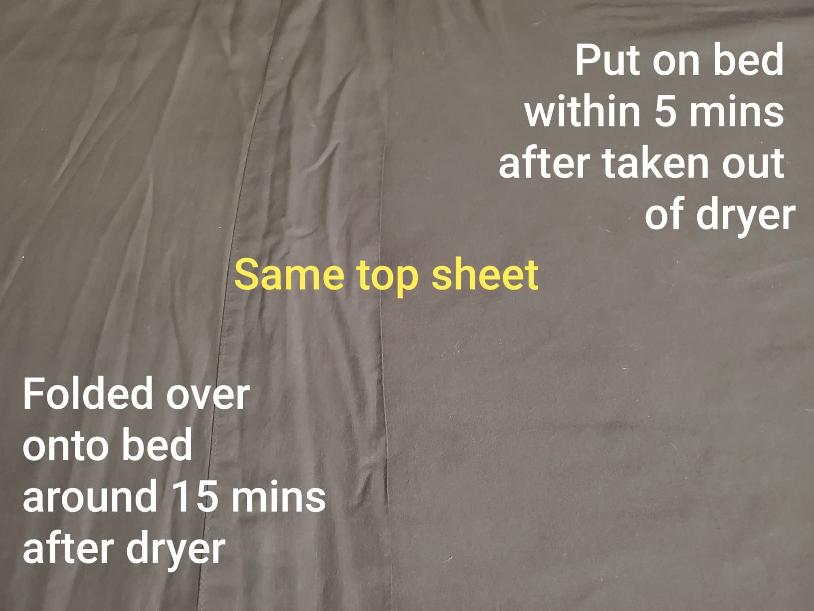 SONORO KATE Bed Sheet Set Super Soft Microfiber 1800 Series Luxury Egyptian Sheets Fit 18-24 Inch Deep Pocket Mattress Wrinkle-6 Piece (Dark Grey, King) customer photo 1