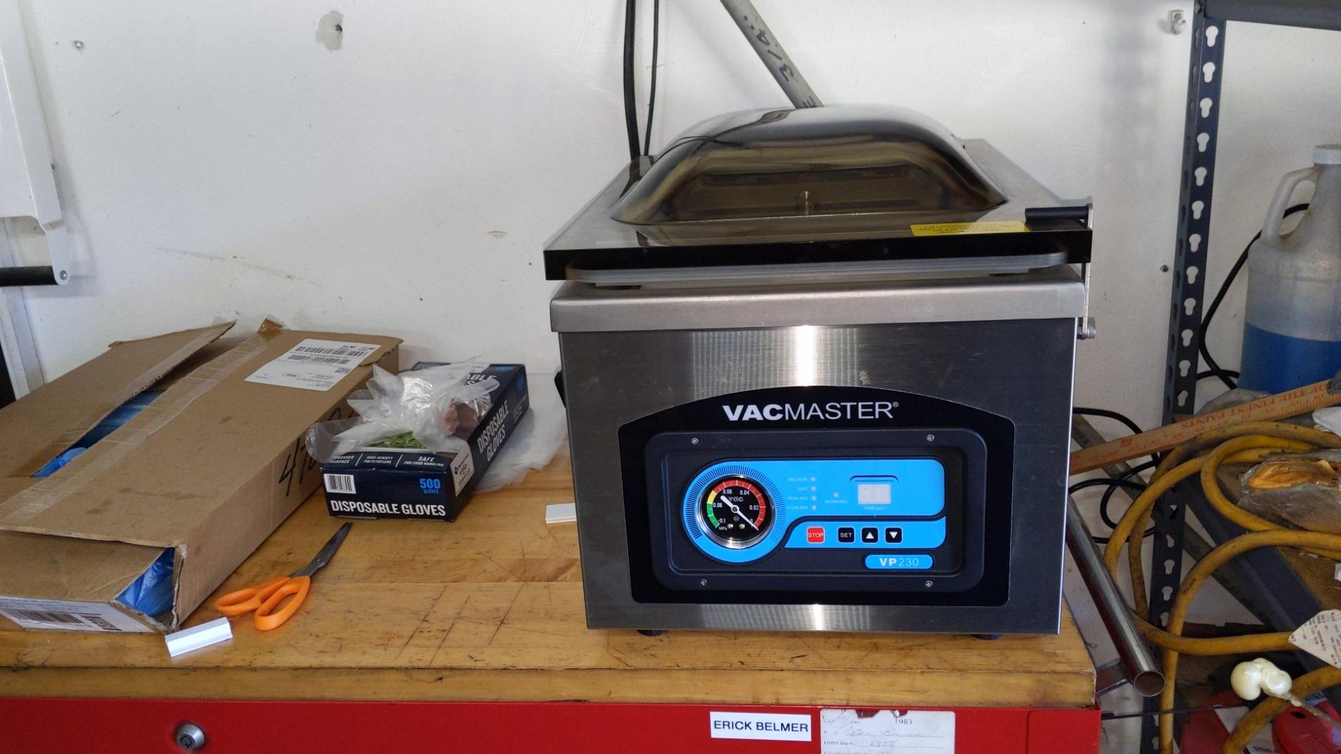 VacMaster VP230 Chamber Vacuum Sealer - Commercial Vacuum Sealer Machine for Food with 1/2 HP Oil Pump, 12.25