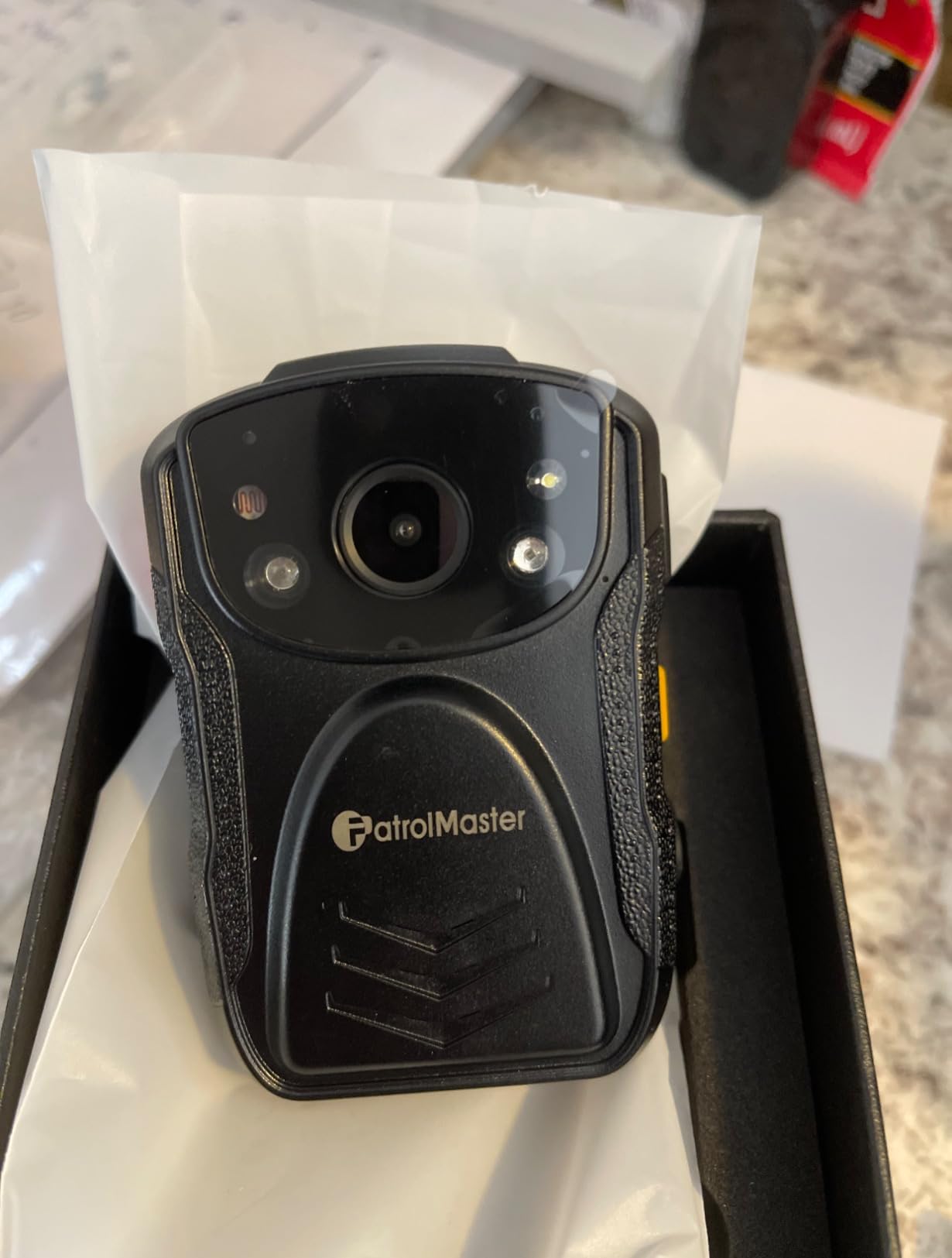 PatrolMaster 1296P Body Camera with 170° Night Vision, 3500mAh - Tamper-Proof Professional Commercial Grade for Security, Police, Legal Evidence (128GB) customer photo 2