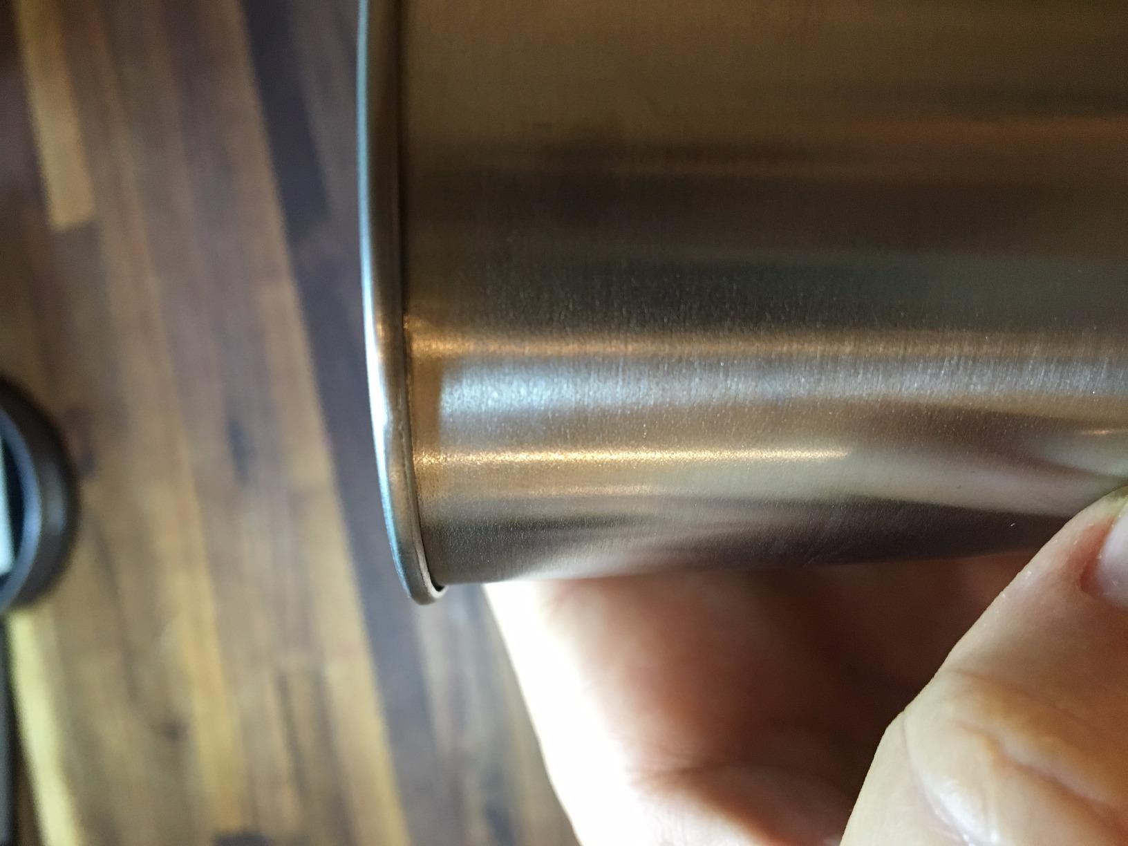 Stainless Steel Cups 16 oz Pint Tumbler (4 Pack) - Premium Metal Drinking Glasses | Stackable Durable Cup (16 oz Rainbow) customer photo 2