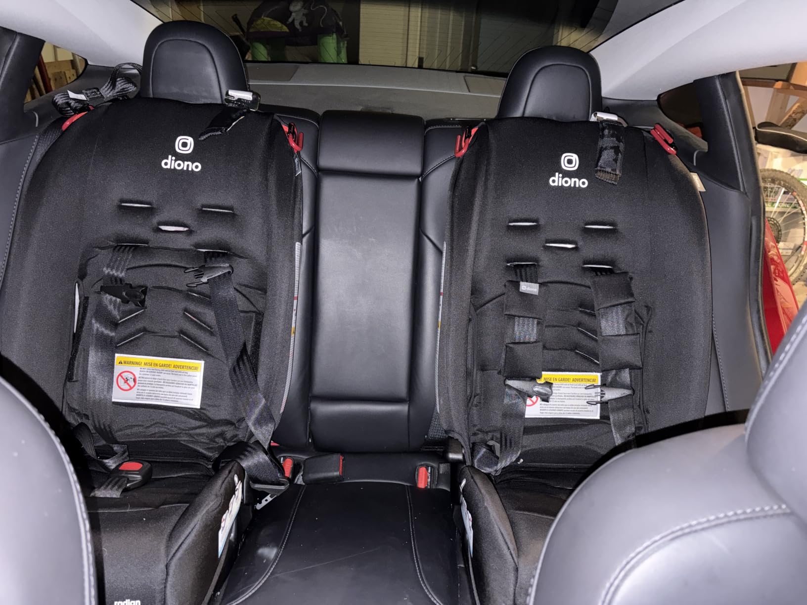 Diono Radian 3R, 3-in-1 Convertible Car Seat, Rear Facing & Forward Facing, 10 Years 1 Car Seat, Slim Fit 3 Across, Blue Sky customer photo 2