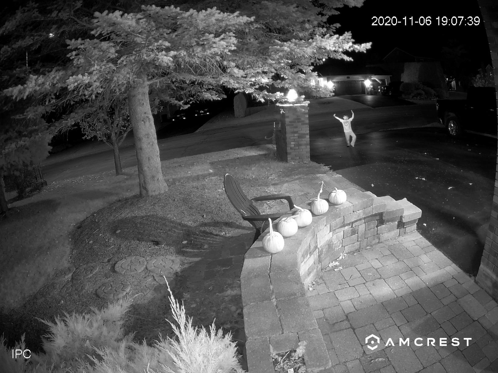 Amcrest 5MP Turret POE Camera, UltraHD Outdoor IP Camera POE with Mic/Audio, 5-Megapixel Security Surveillance Cameras, 98ft NightVision, 132 degrees FOV, MicroSD (256GB), (IP5M-T1179EW-AI-V3) customer photo 2