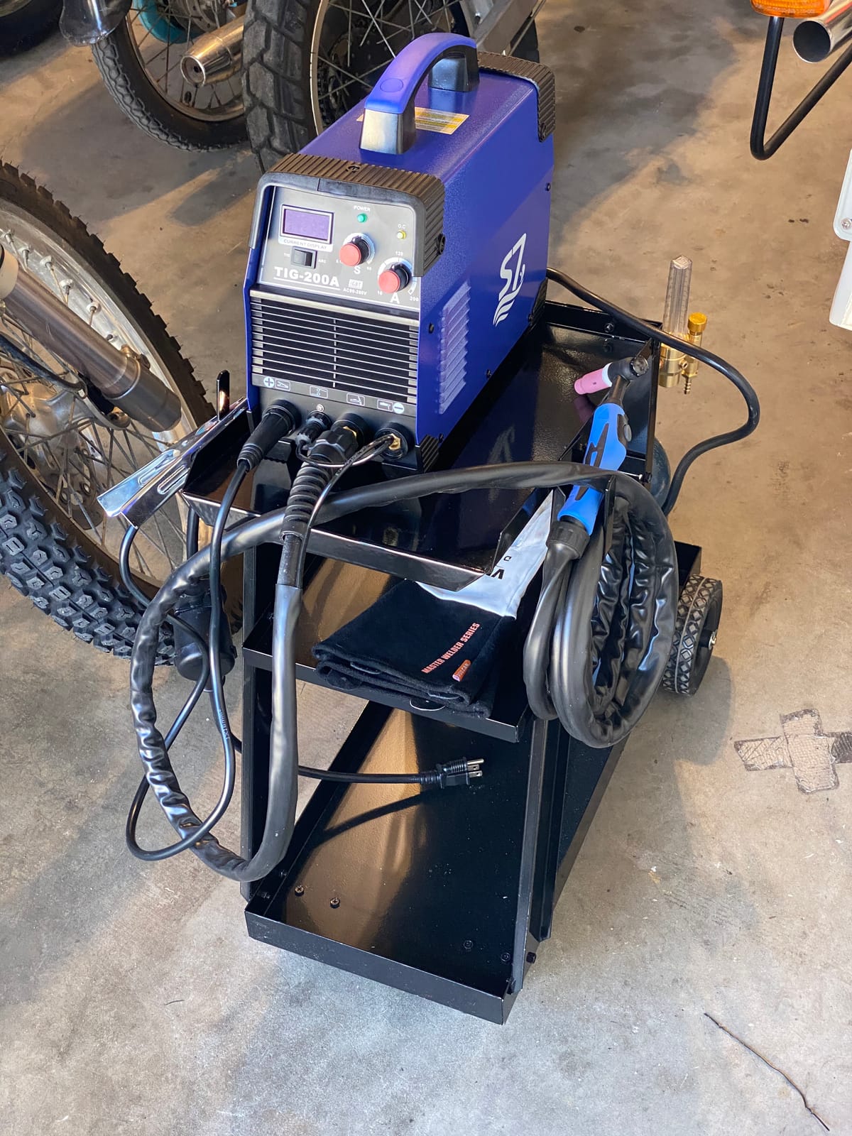S7 200A HF Start TIG Welder, DC TIG and Stick Welder, 110V/220V Dual Voltage Portable Welding Machine for Garage Repair, DIY Projects, Stainless Steel and Mild Steel customer photo 2