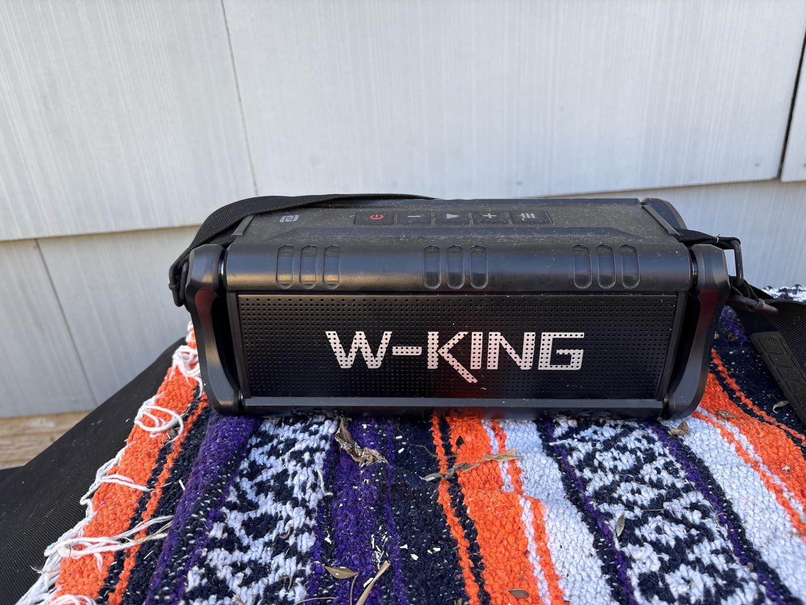 W-KING Bluetooth Speaker, 90W Max Loud IPX6 Waterproof Portable Speaker | 50W Deep Bass/Subwoofer *2/40H/EQ/TF/AUX, 105dB Large Boombox Outdoor Speakers Bluetooth Wireless for Party/Camping/Jobsite customer photo 2