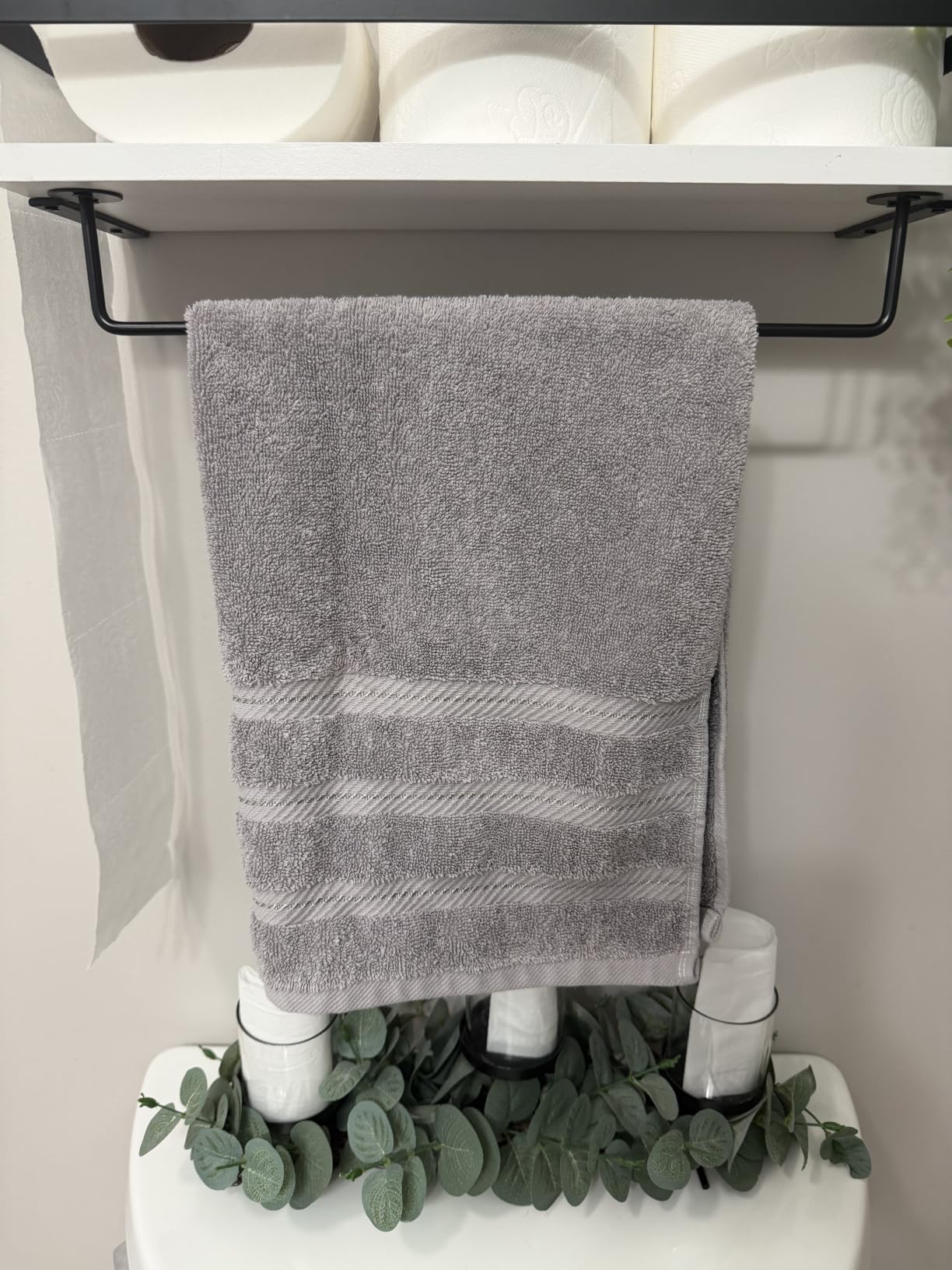 American Soft Linen 100% Cotton Luxury Turkish Towels, 6 Piece Towel Set | Soft Absorbent Quick Dry OEKO Tex Standard 100 Certificated Durable Machine Washable Breathable Premium Hotel Quality customer photo 1