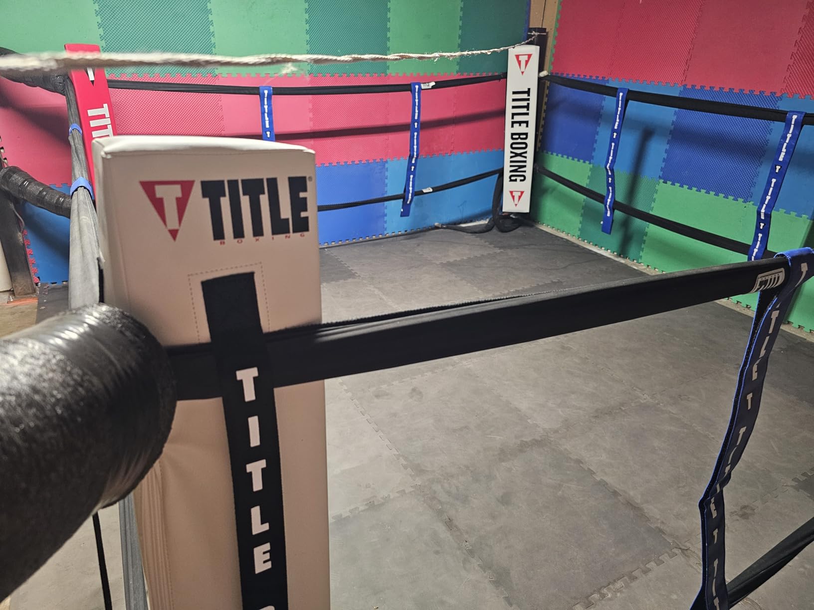 Title Boxing Pro Corner Cushions V3P - Set of 4 - Boxing Ring, Boxing Ring Accessories, Boxing Corner Cushions, Boxing Corner Pad, Boxing Ring Corner Cushion customer photo 1