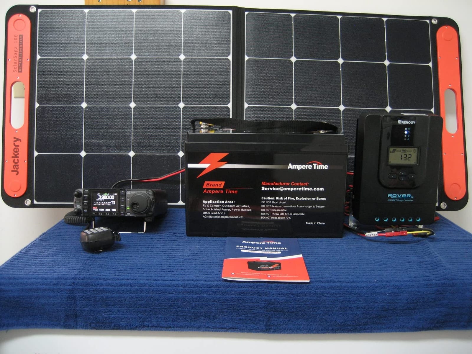 LiTime 12V 100Ah Group 31 LiFePO4 Deep Cycle Battery for RV Marine Solar | 100A BMS, Max. 15000 Cycles at 60% DOD, IP65 Waterproof, Max 4P4S, 1280Wh, Lithium Batteries for Camper Off-Grid, Travel customer photo 2