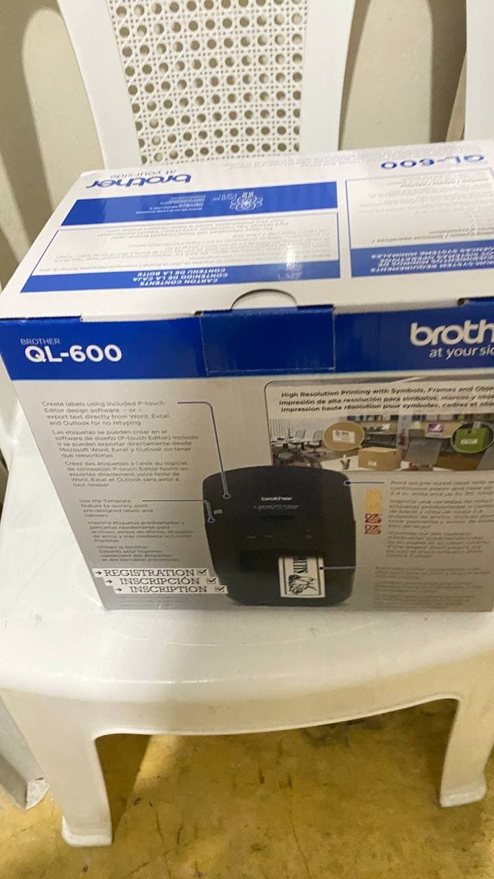 Brother QL-600 Desktop Monochrome Label Printer, up to 2.4