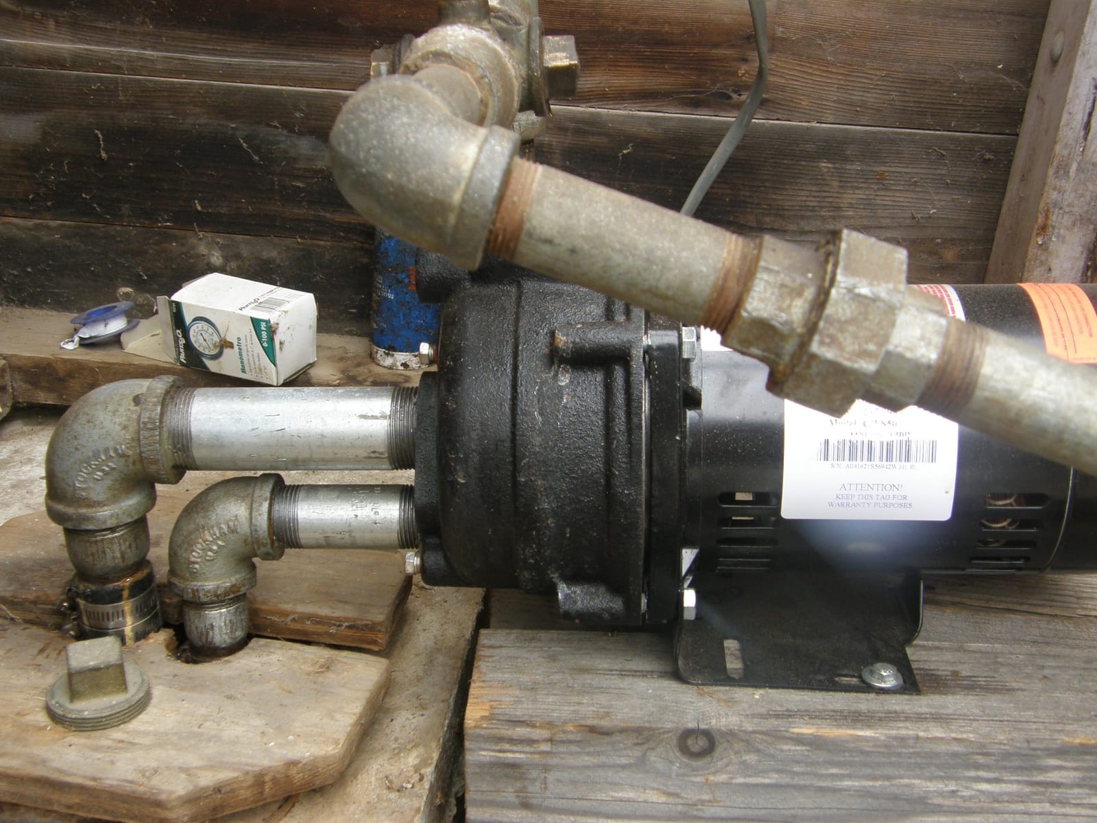 WAYNE CWS50 1/2 HP Cast Iron Convertible Jet Well Pump - Up to 408 Gallons Per Hour customer photo 1