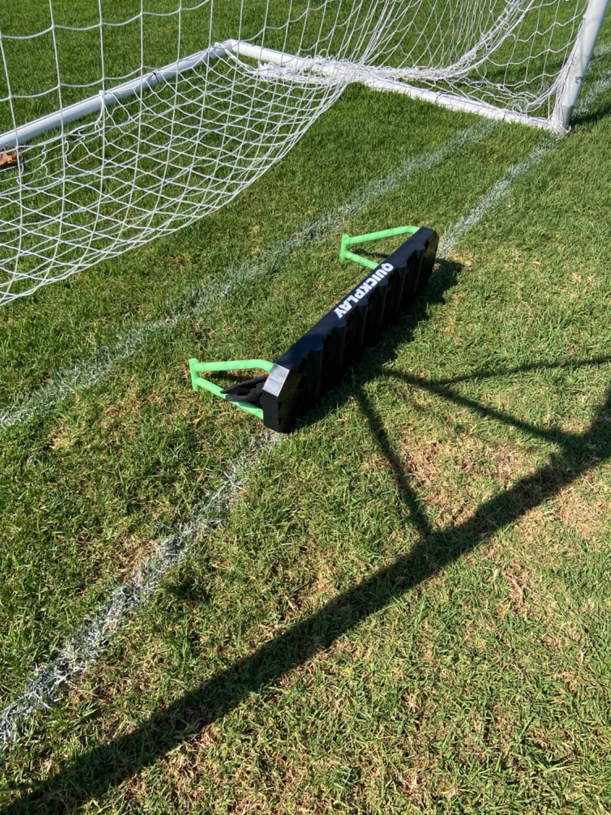 QUICKPLAY Replay Station Soccer Rebounder Board - 4-in-1 Passing Trainer | 4 rebound angles, Dual surface, Adjustable rebound, First touch & control, Backyard, Soccer training equipment, portable customer photo 2