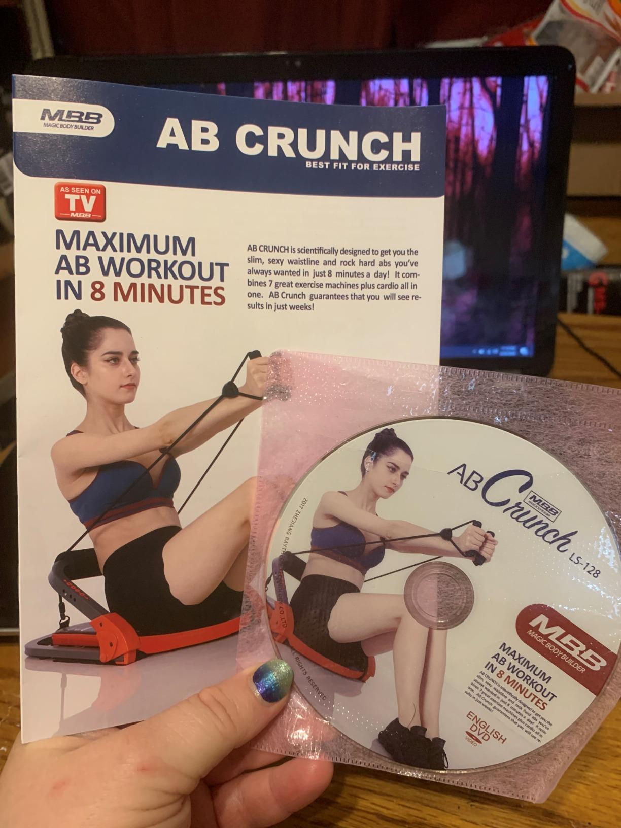 Fitlaya Fitness Abs Exercise Equipment Ab Machine for Abs and Total Body Workout, Home Gym Fitness Equipment customer photo 2