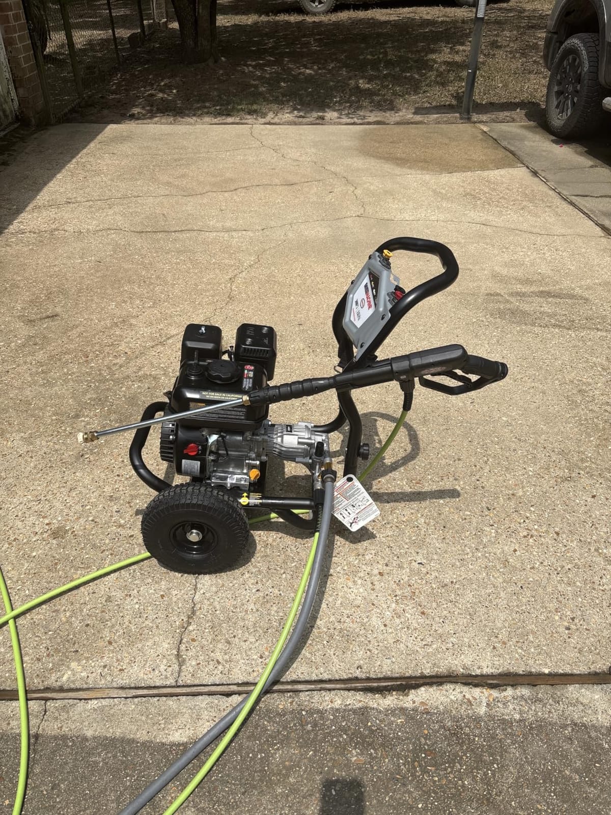 Simpson Clean Machine 3400 PSI Gas Pressure Washer, 2.5 GPM, CRX engine customer photo 1