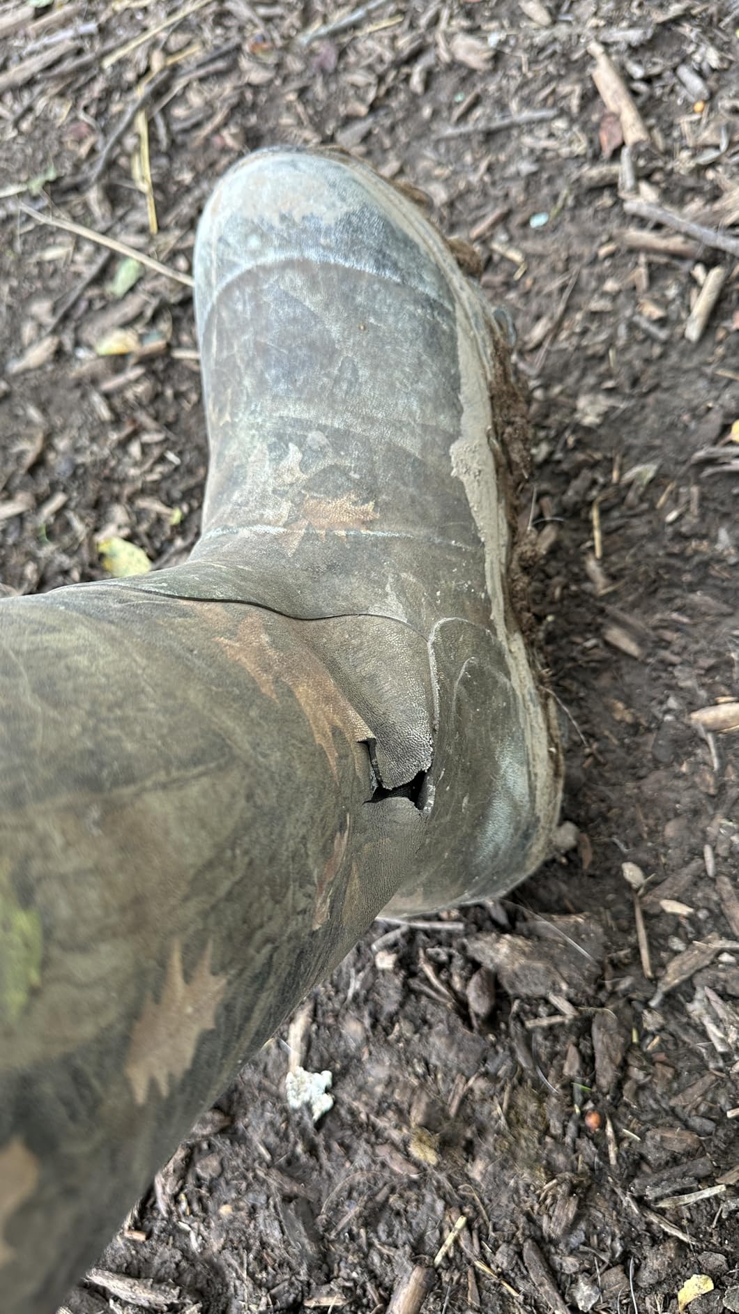 Men's Rubber Hunting Boots, Neoprene Insulated Waterproof Work Boots customer photo 2