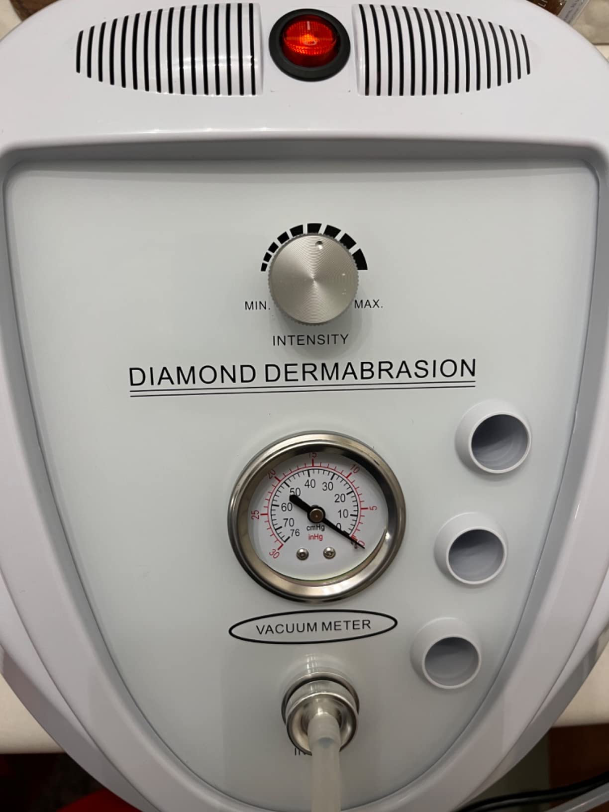 Upgraded Diamond Microdermabrasion Machine, Mcwdoit 65-68cmHg Suction Power Professional Dermabrasion for Skin Peeling Rejuvenation Lifting Tightening Beauty Device customer photo 1