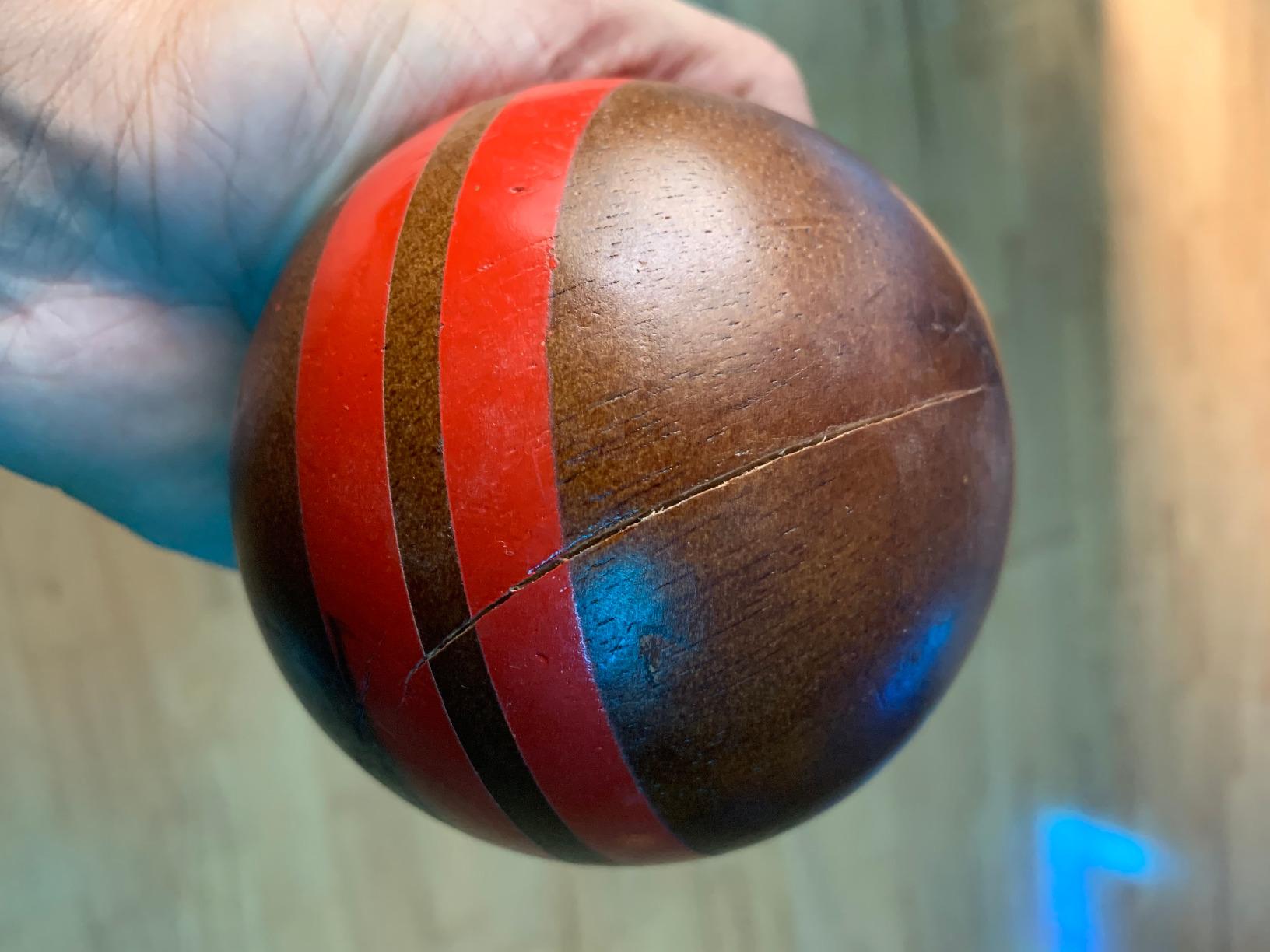 GoSports 100 mm Hardwood Bocce Set with 8 Premium 12 oz Wood Balls, Pallino, Case and Measuring Rope customer photo 1