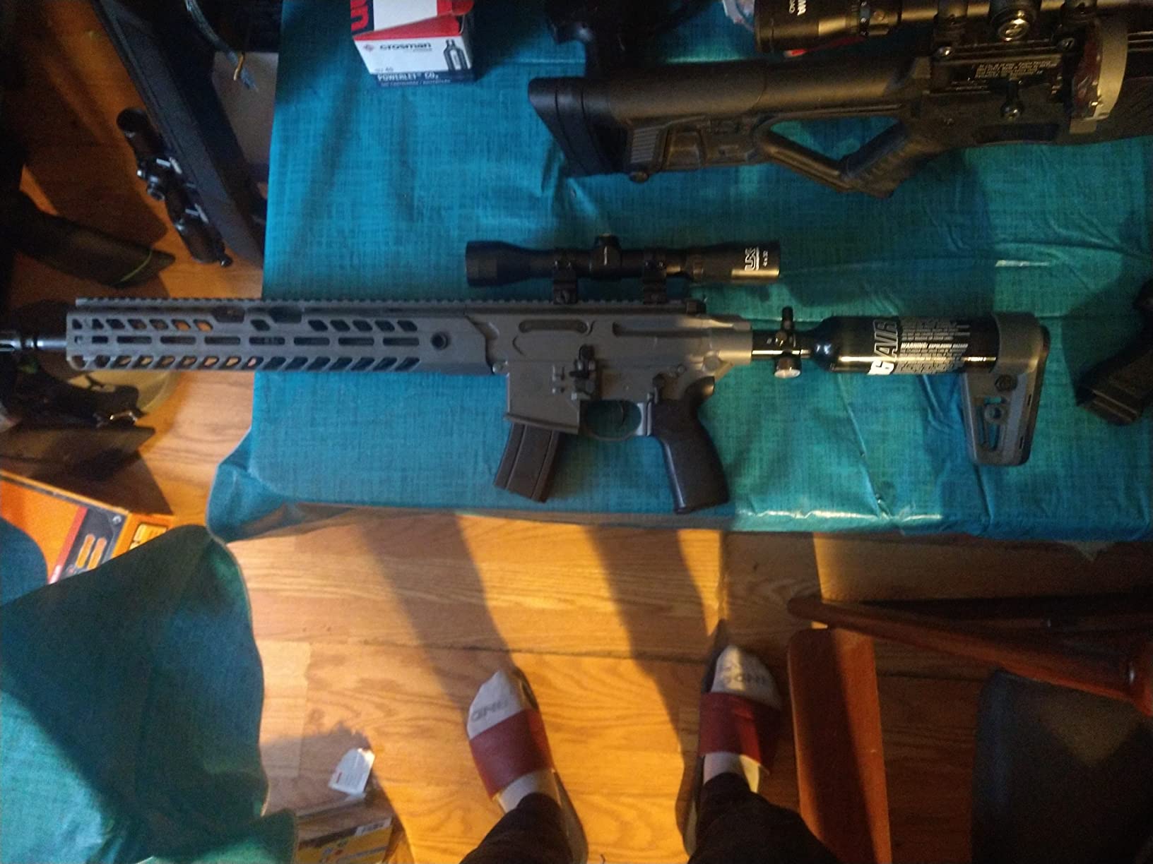 Sig Sauer MCX Virtus PCP Pellet Air Rifle | 30rd RPM .22 Caliber Semi-Automatic Pre-Charged Pneumatic Rifle customer photo 2